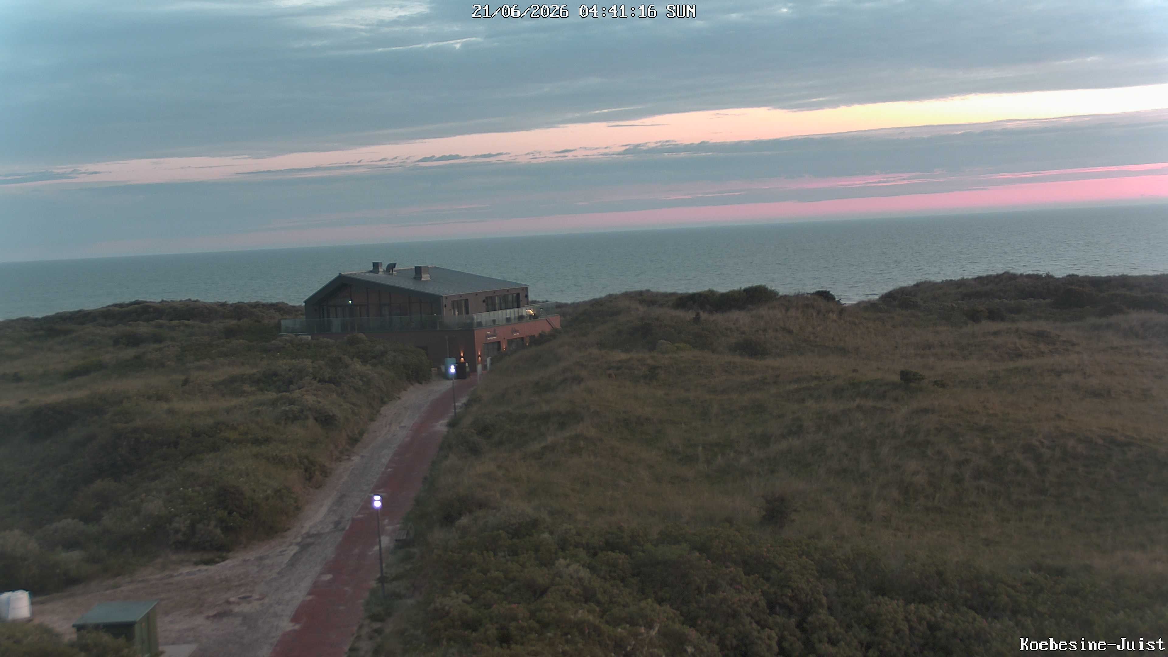 Archiv Foto Webcam Haus Köbesine auf Juist: Blick zum Strand