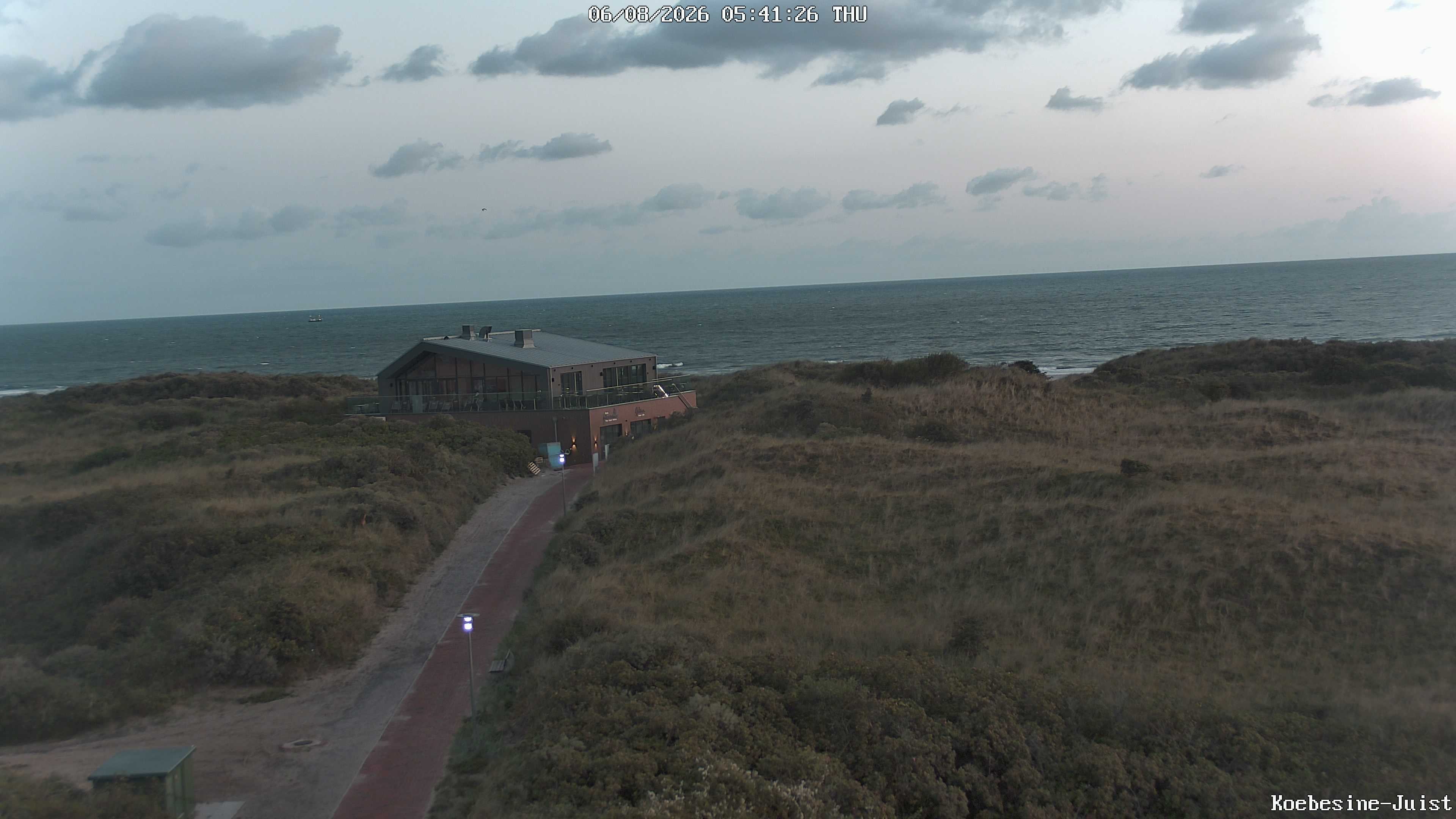 Archiv Foto Webcam Haus Köbesine auf Juist: Blick zum Strand