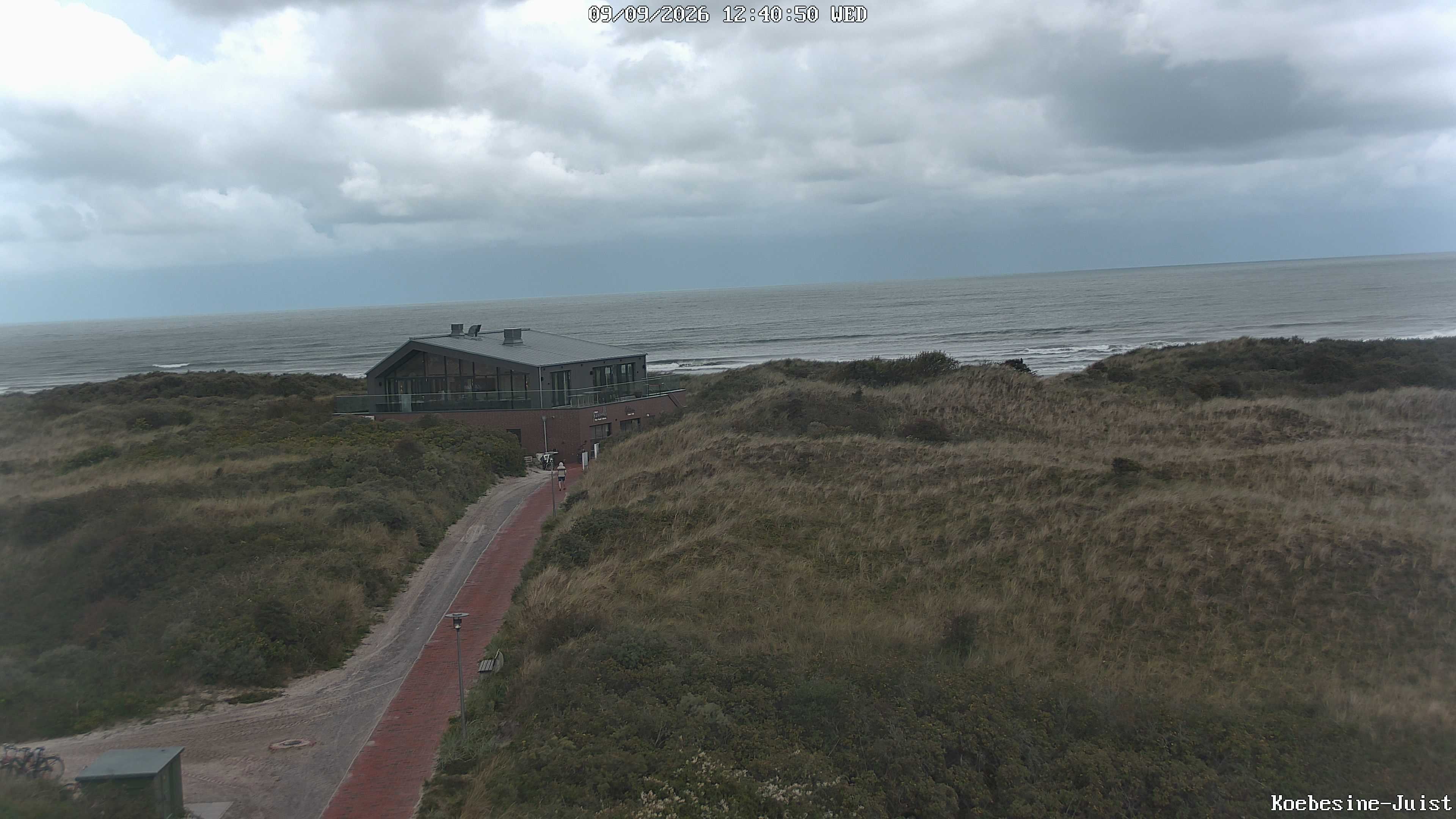 Archiv Foto Webcam Haus Köbesine auf Juist: Blick zum Strand