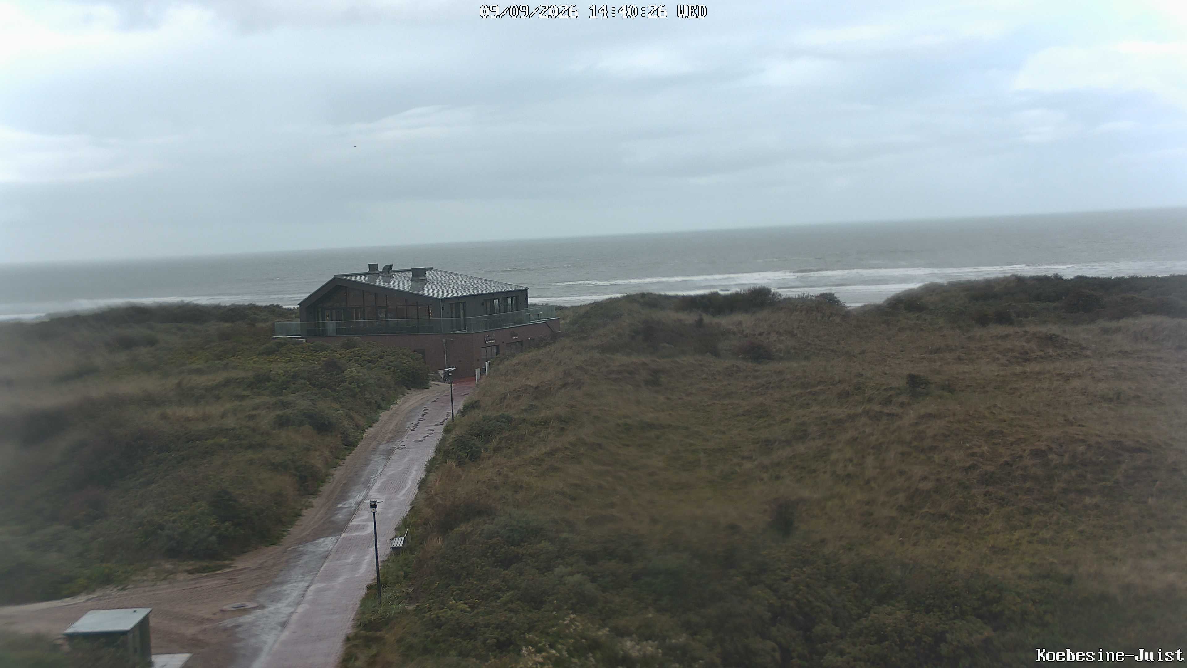 Archiv Foto Webcam Haus Köbesine auf Juist: Blick zum Strand