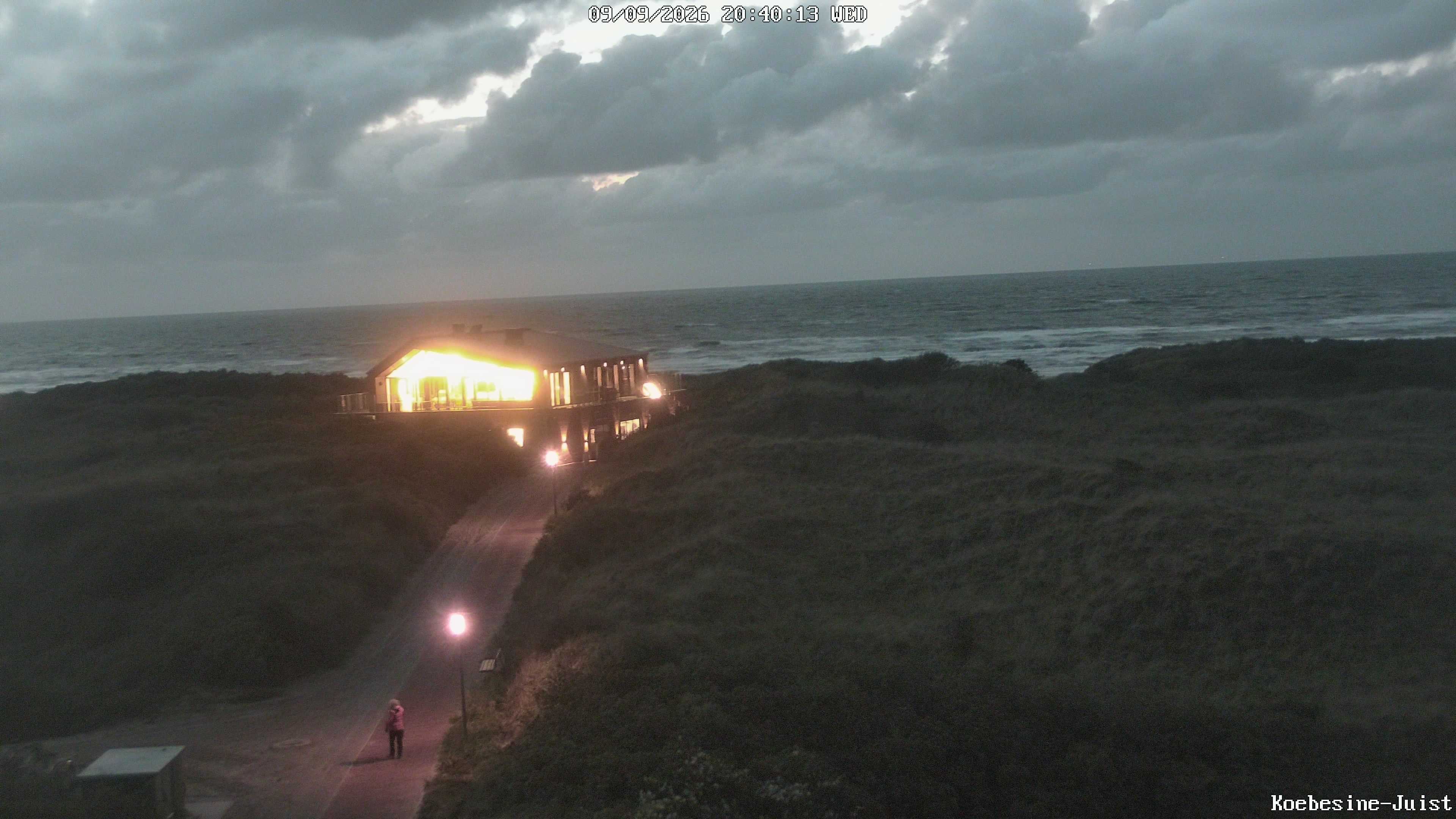 Archiv Foto Webcam Haus Köbesine auf Juist: Blick zum Strand
