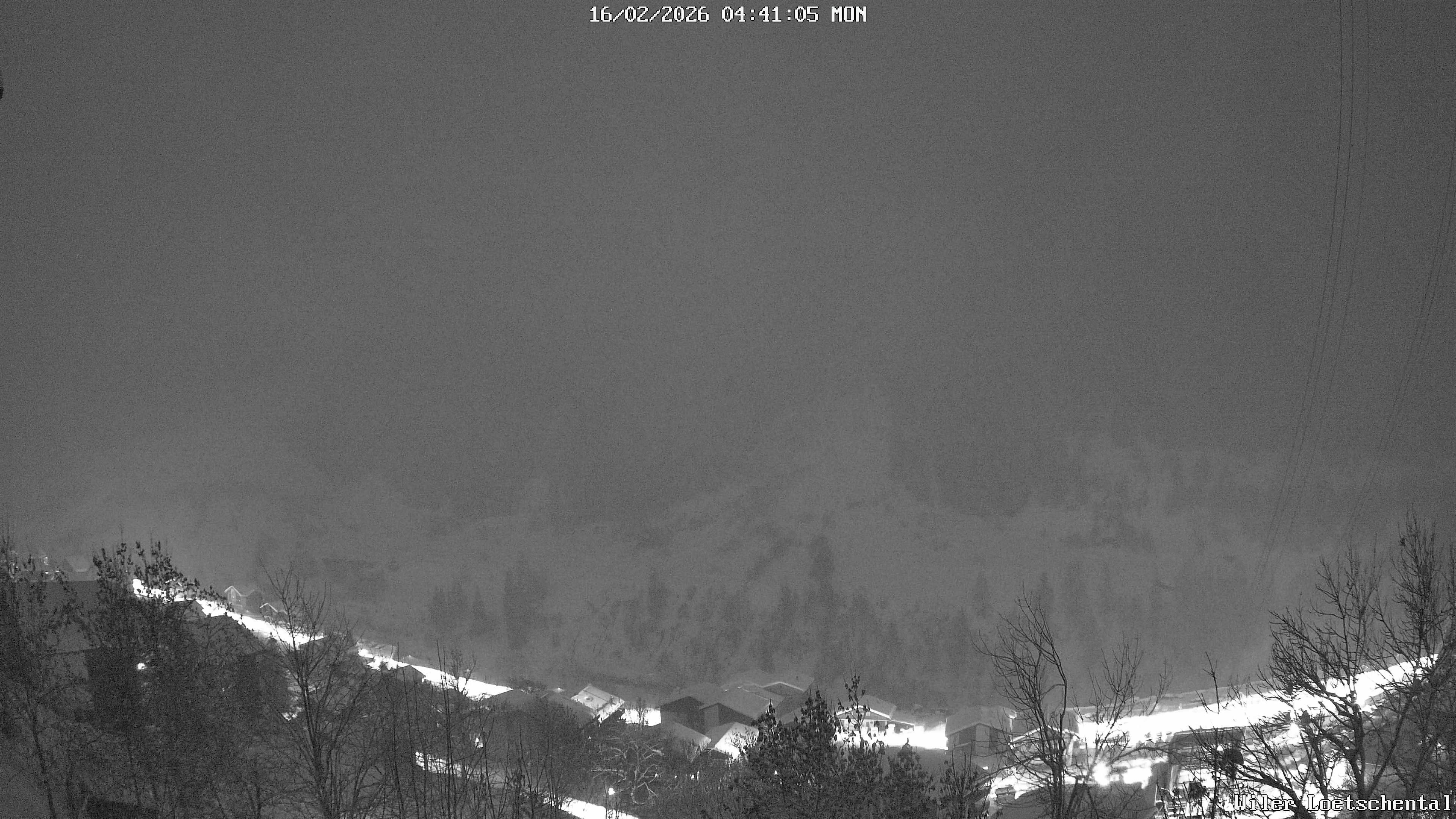 Archiv Foto Webcam Lötschental: Blick auf Wilerhorn und Bietschhorn