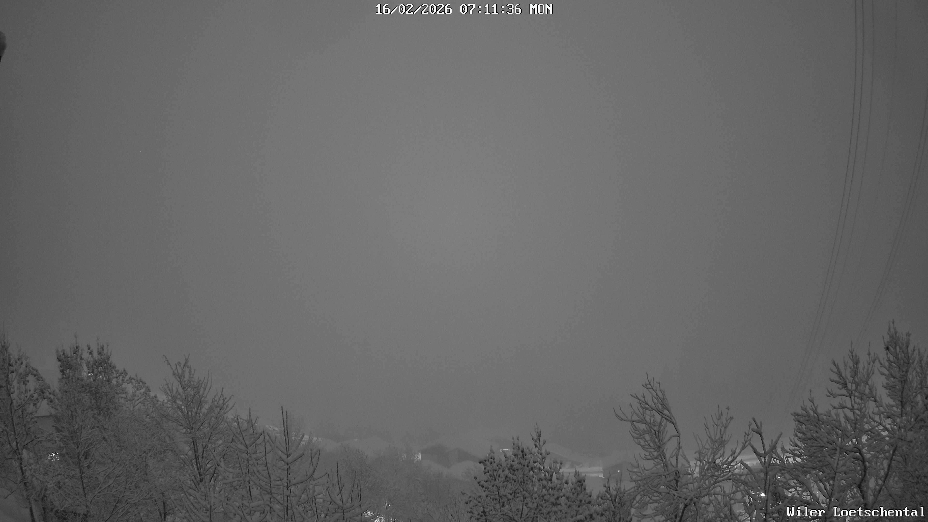 Archiv Foto Webcam Lötschental: Blick auf Wilerhorn und Bietschhorn