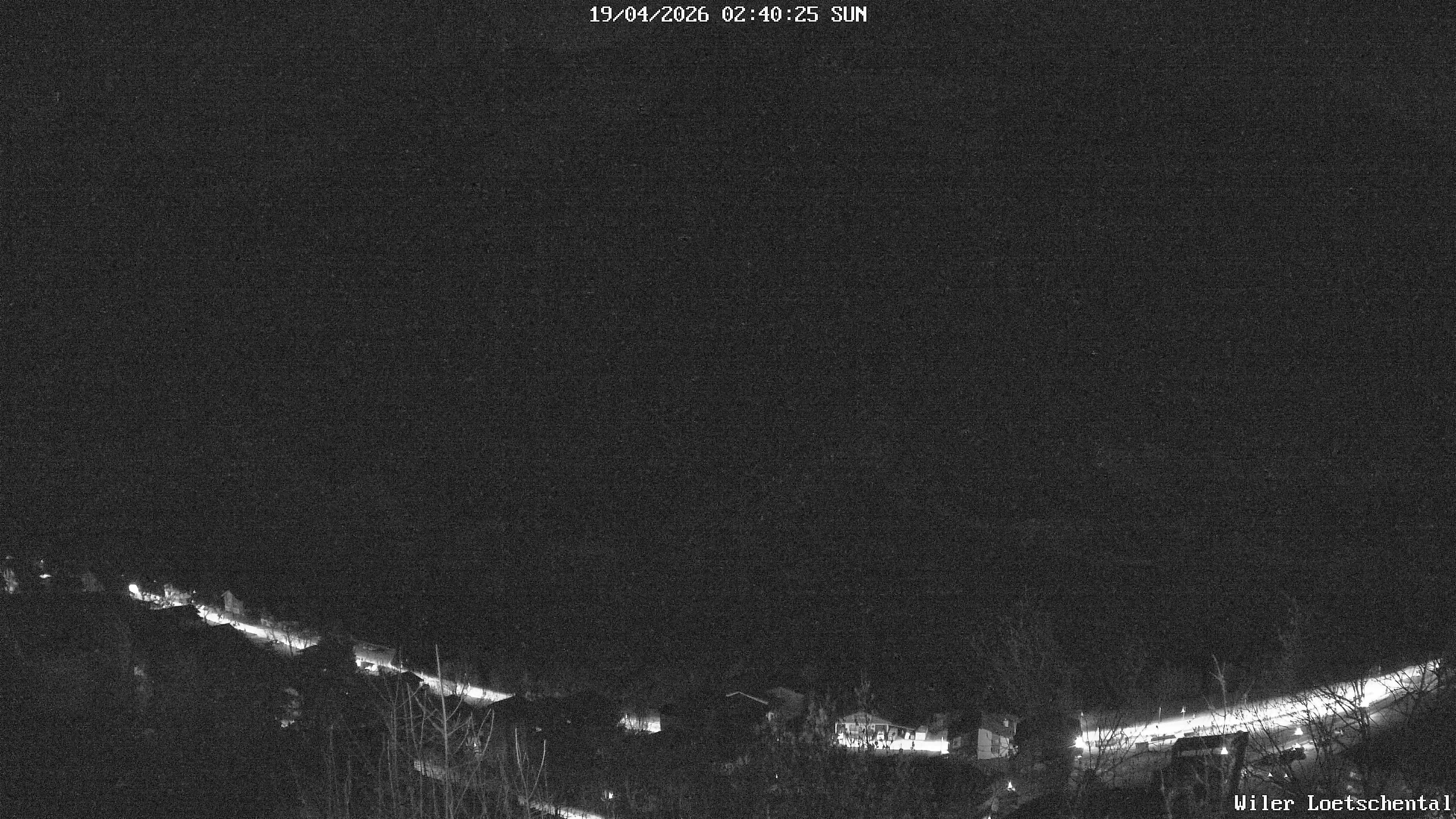 Archiv Foto Webcam Lötschental: Blick auf Wilerhorn und Bietschhorn