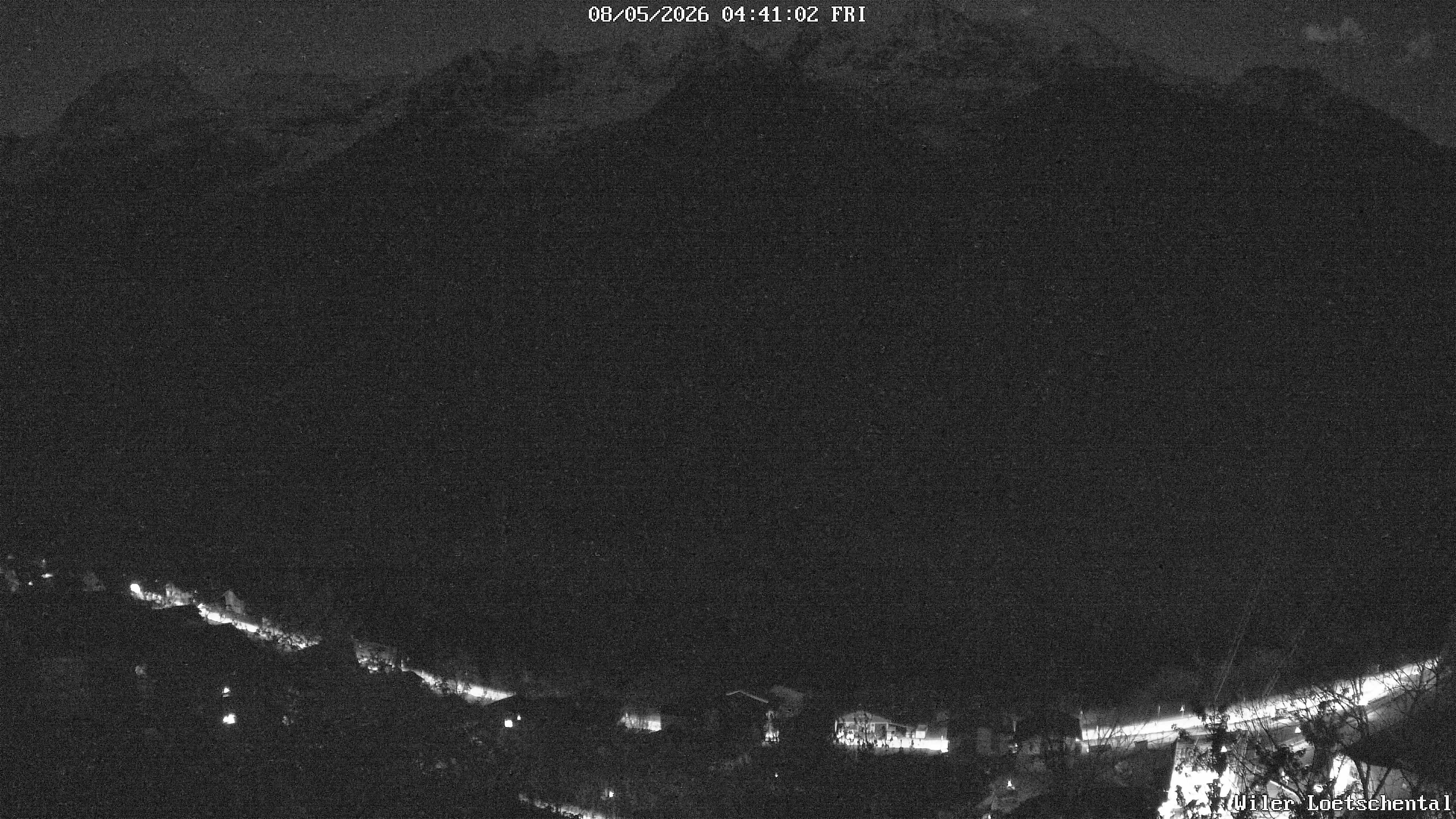 Archived image Webcam Lötschental Valley - View Wilerhorn and Bietschhorn