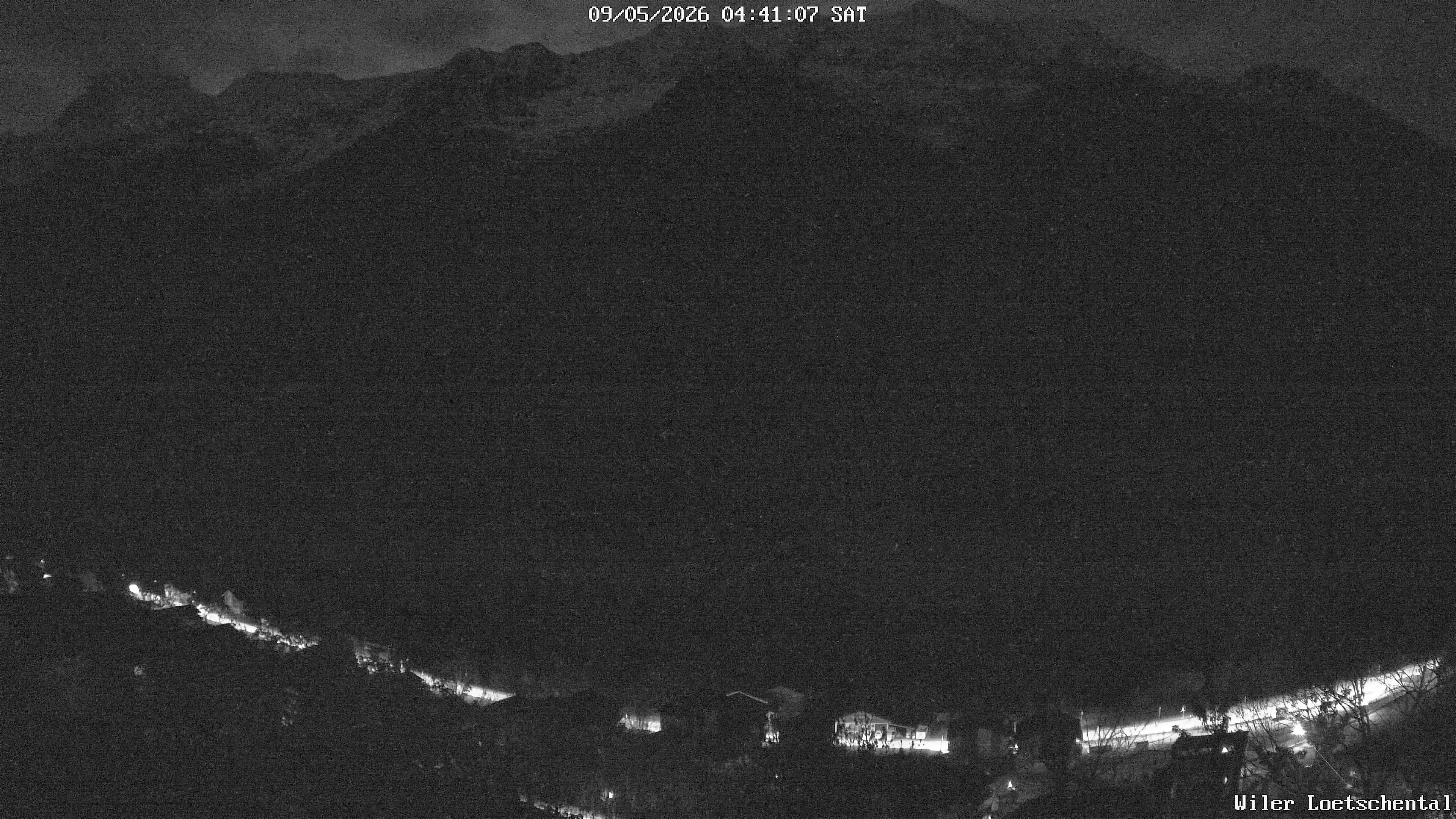 Archiv Foto Webcam Lötschental: Blick auf Wilerhorn und Bietschhorn