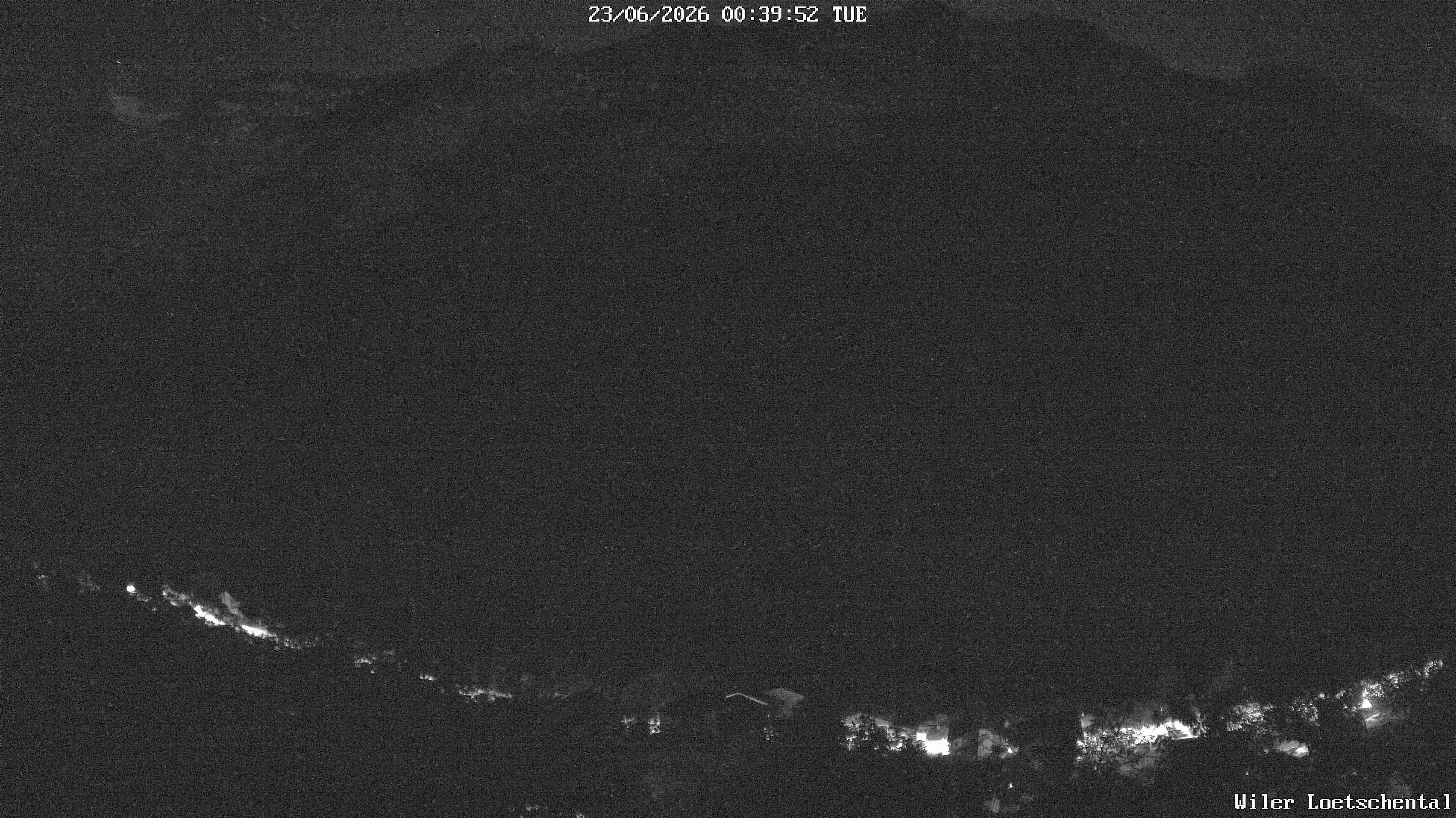 Archiv Foto Webcam Lötschental: Blick auf Wilerhorn und Bietschhorn