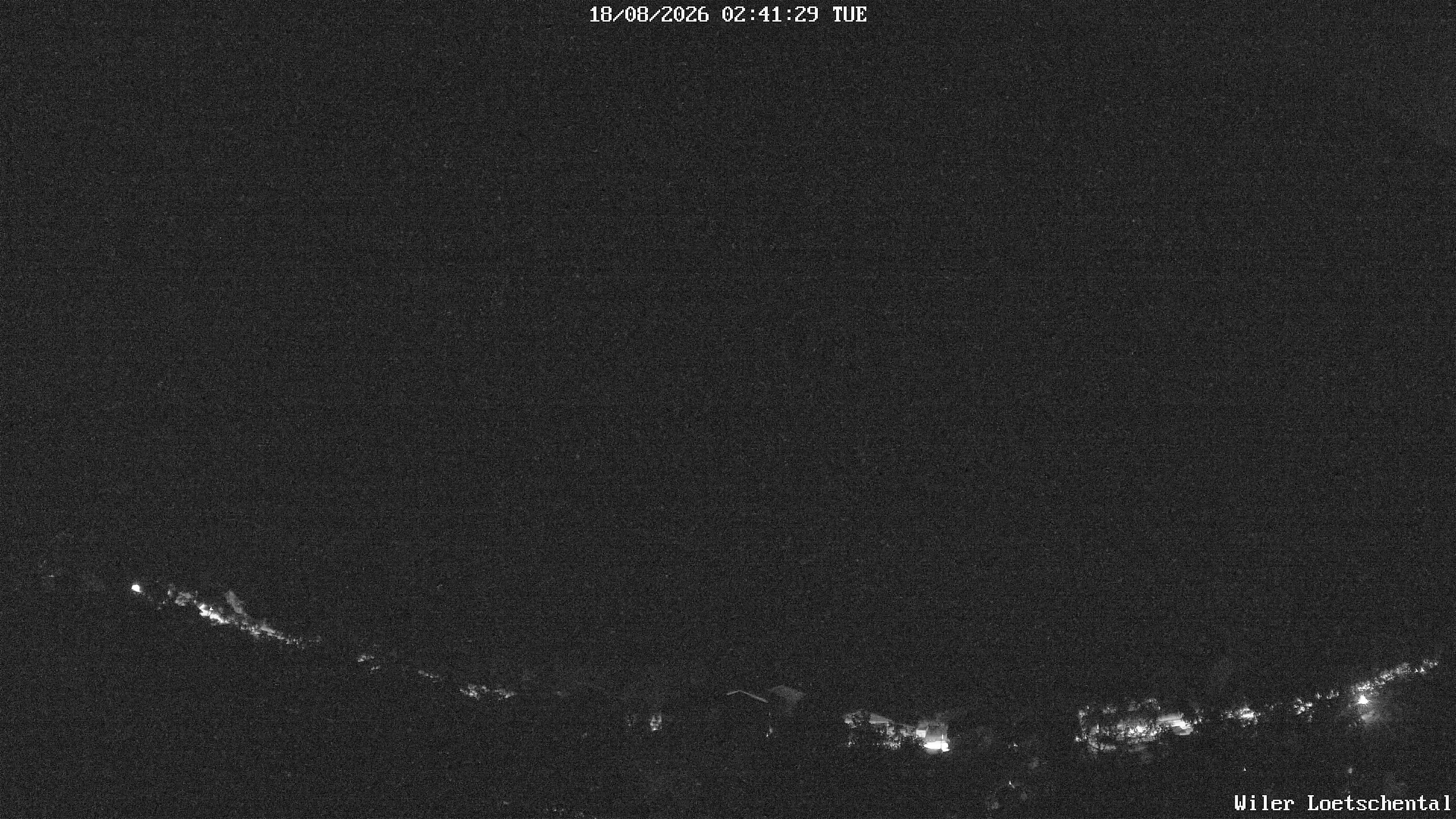 Archiv Foto Webcam Lötschental: Blick auf Wilerhorn und Bietschhorn