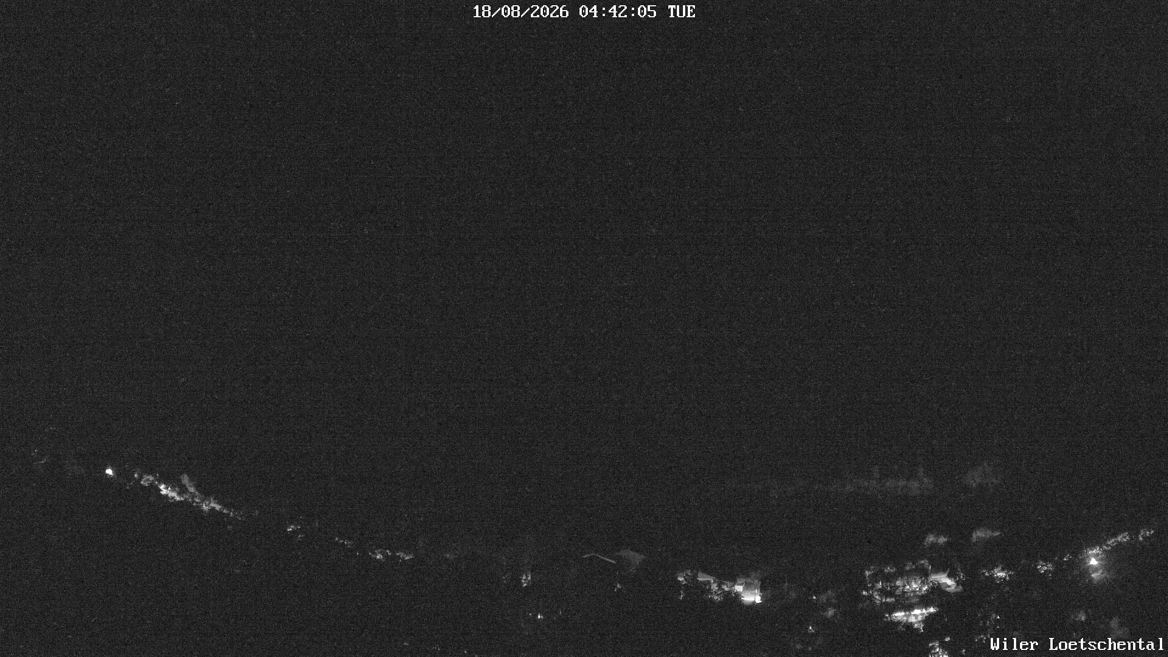 Archiv Foto Webcam Lötschental: Blick auf Wilerhorn und Bietschhorn