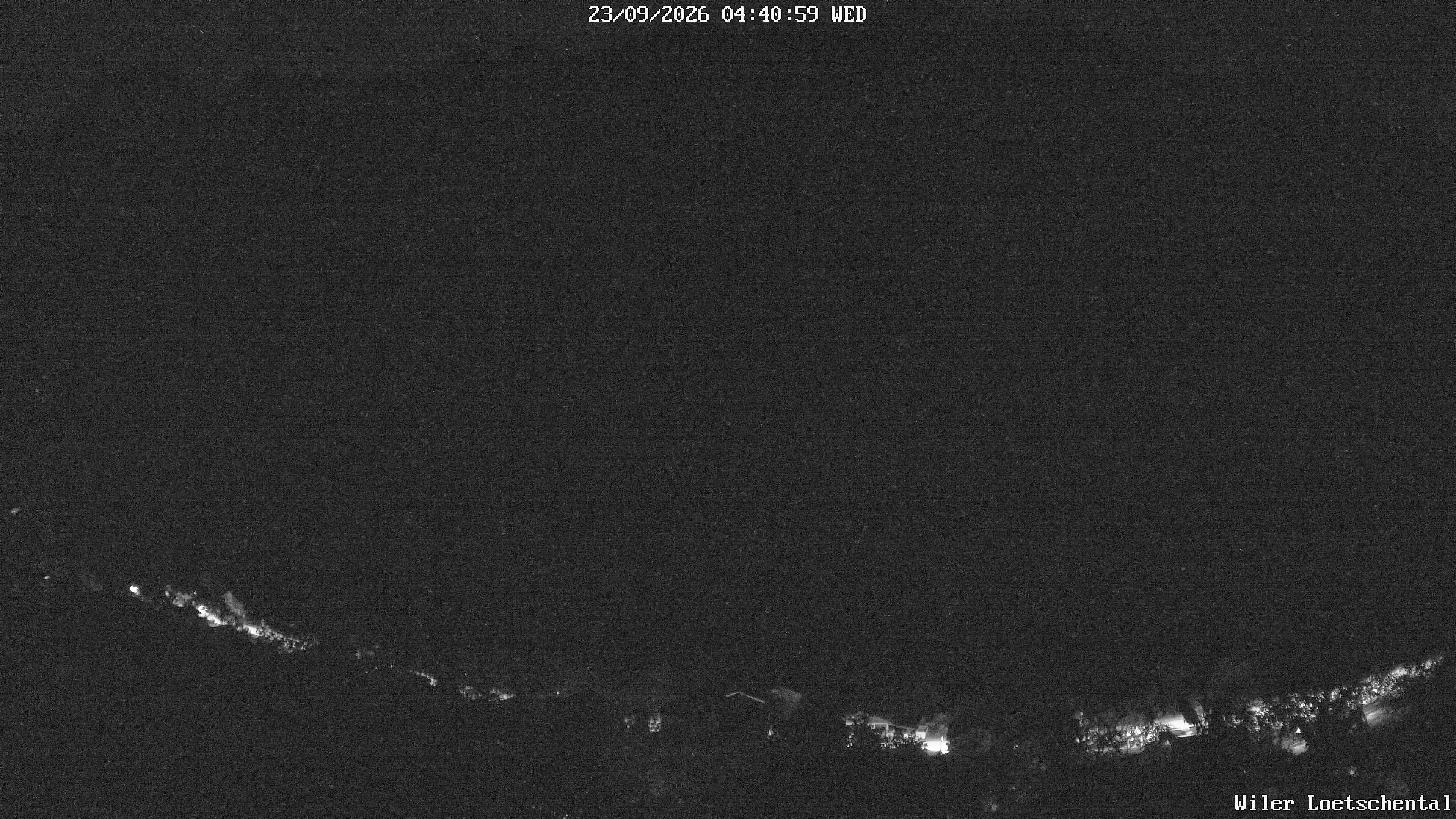 Archived image Webcam Lötschental Valley - View Wiler and Bietschhorn