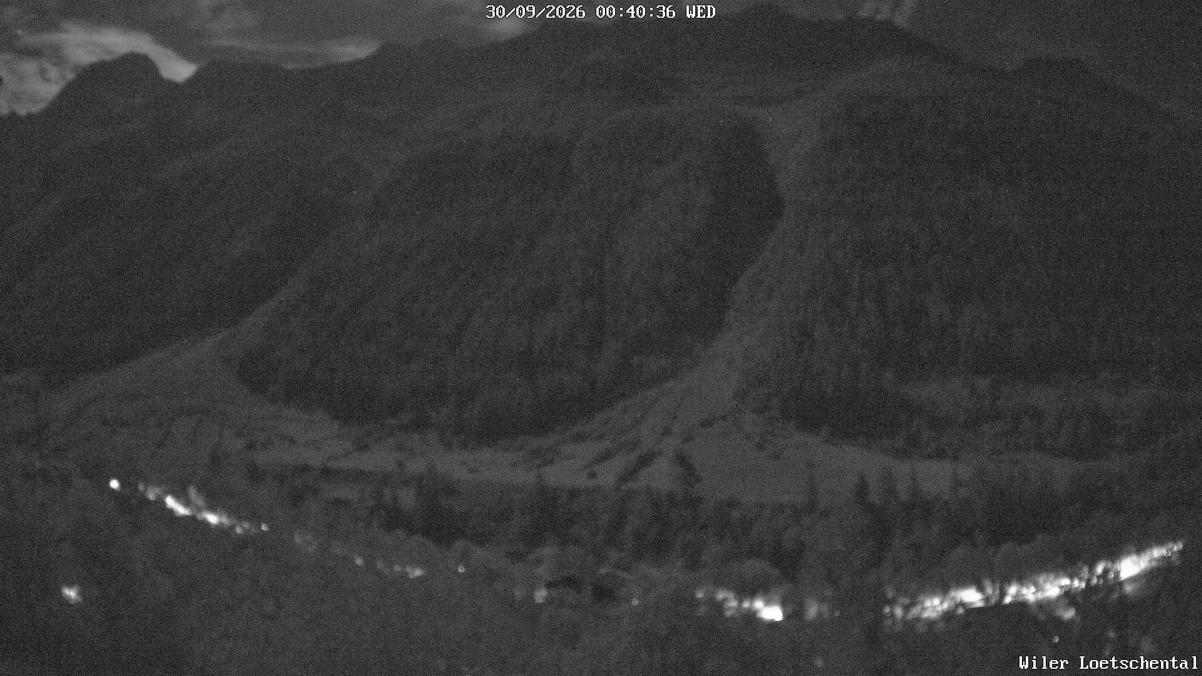 Archiv Foto Webcam Lötschental: Blick auf Wilerhorn und Bietschhorn