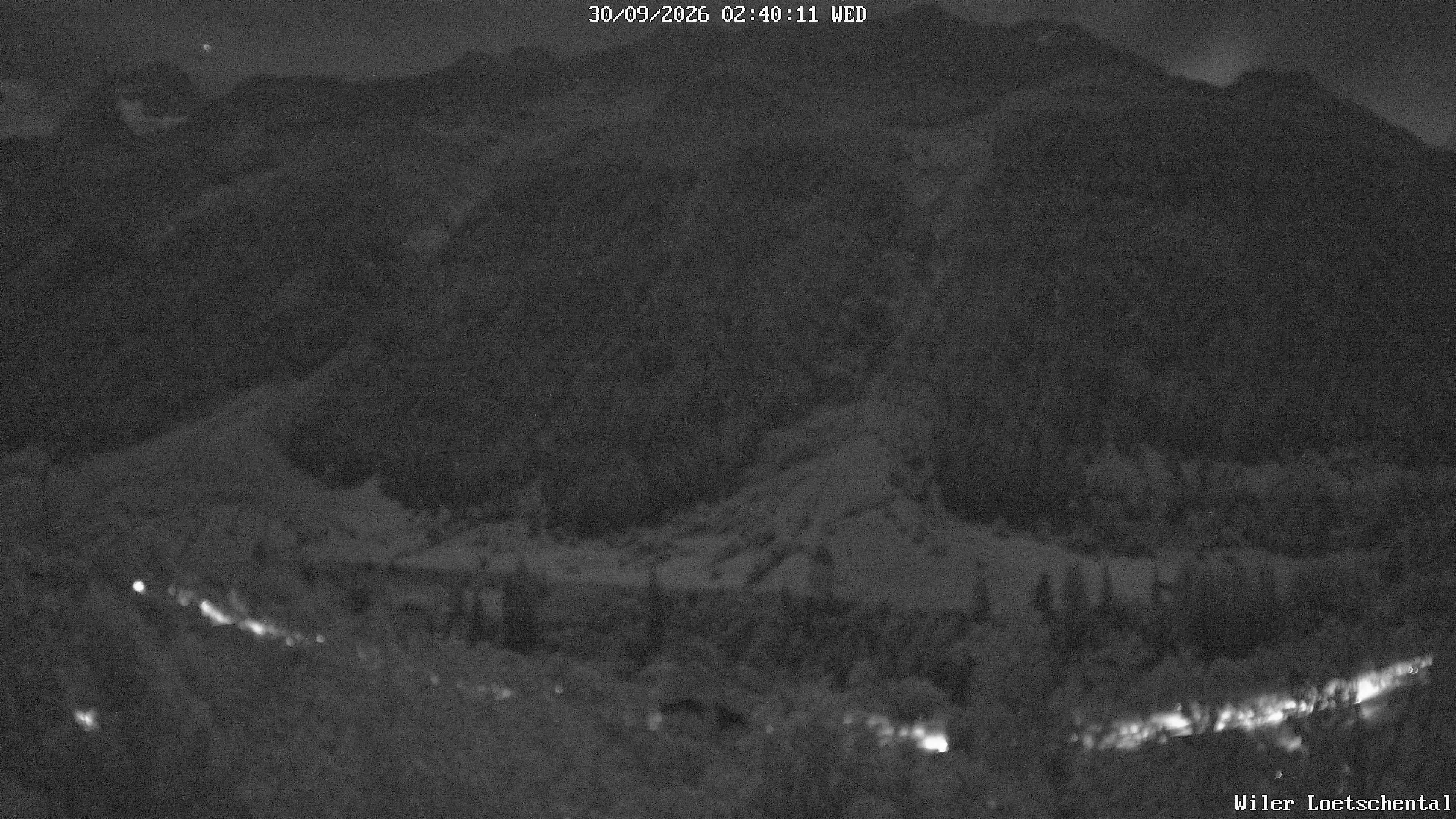 Archiv Foto Webcam Lötschental: Blick auf Wilerhorn und Bietschhorn