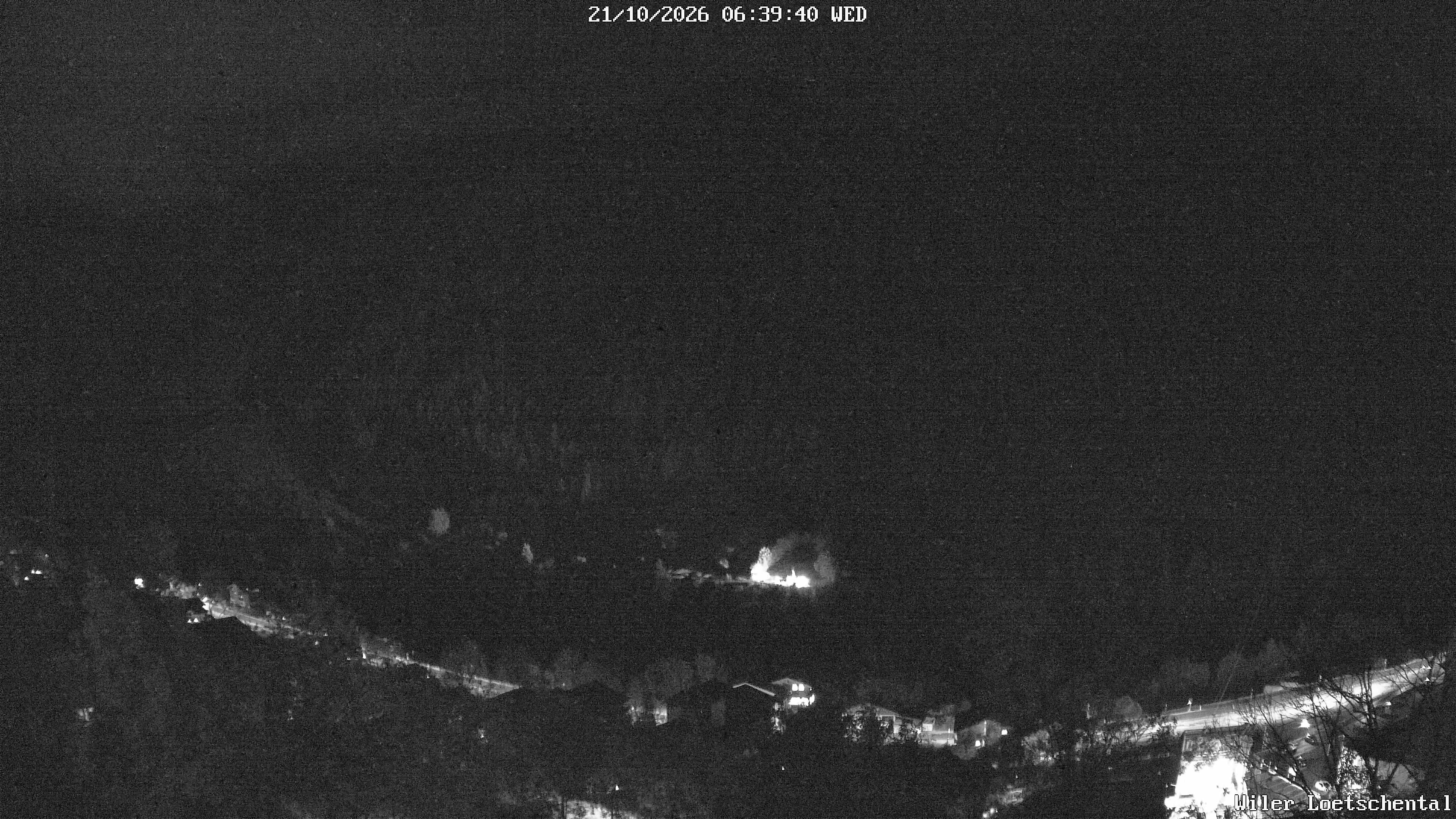 Archiv Foto Webcam Lötschental: Blick auf Wilerhorn und Bietschhorn
