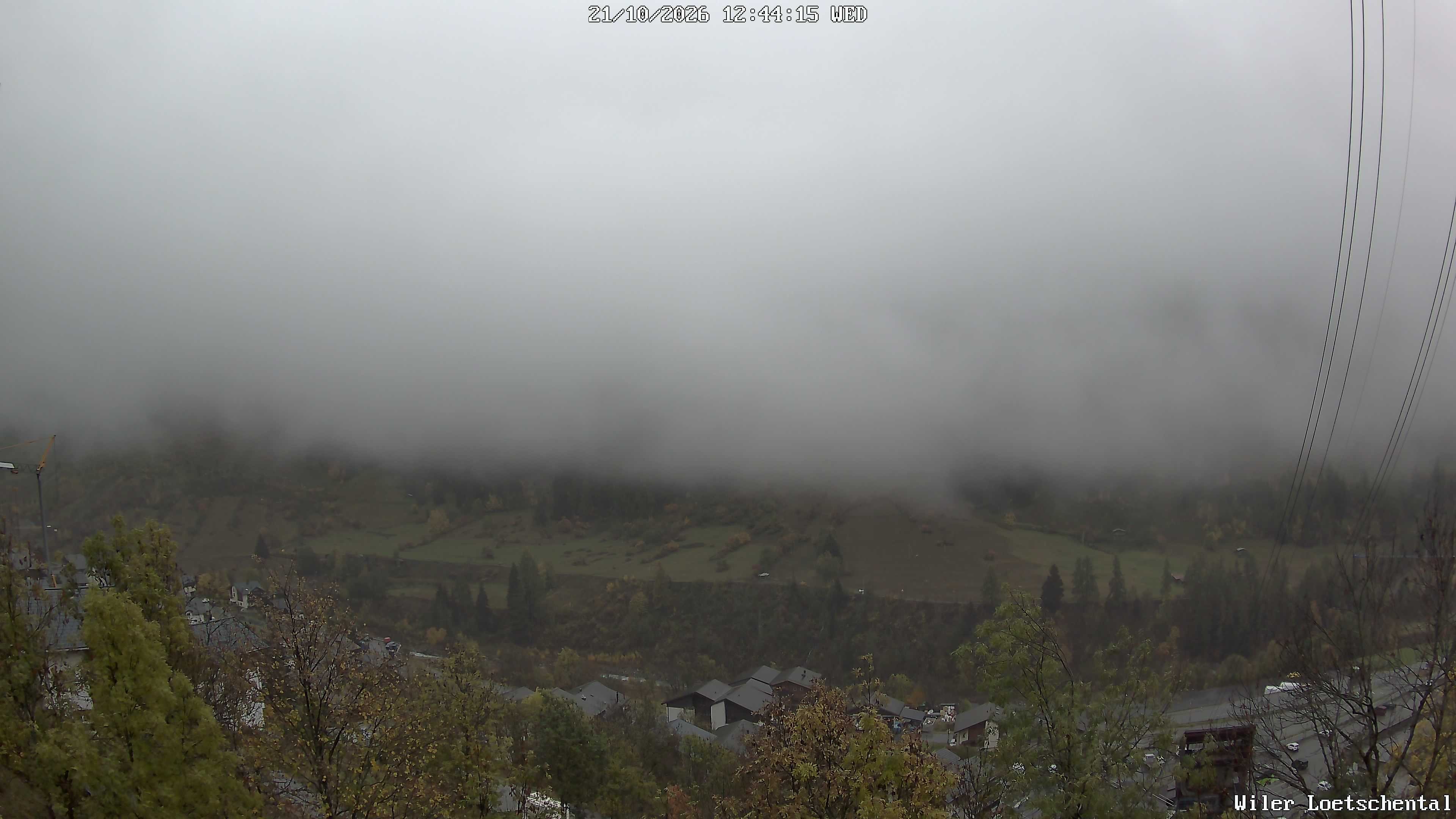 Archiv Foto Webcam Lötschental: Blick auf Wilerhorn und Bietschhorn