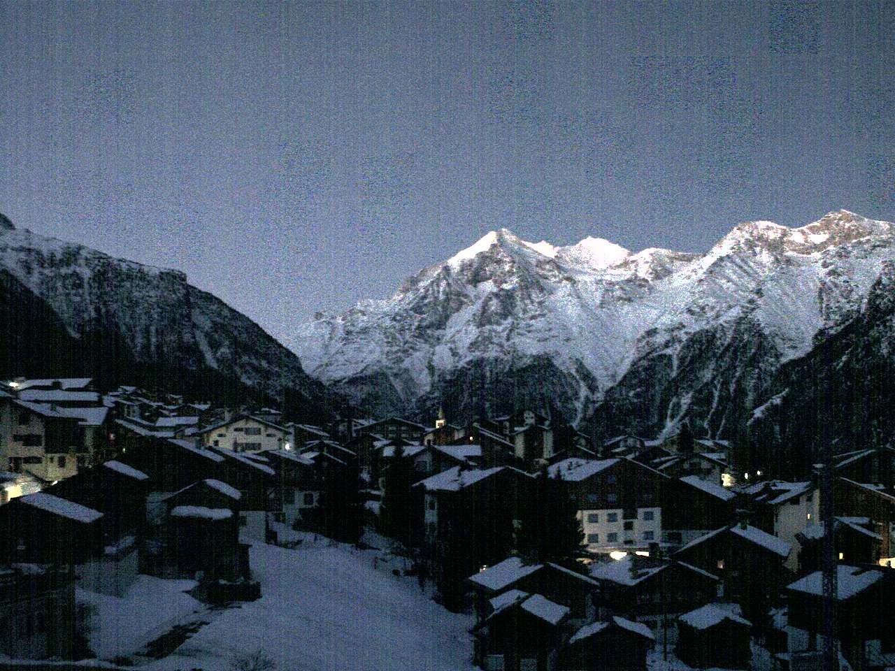 Archived image Webcam Grächen - Chalet Soldanella