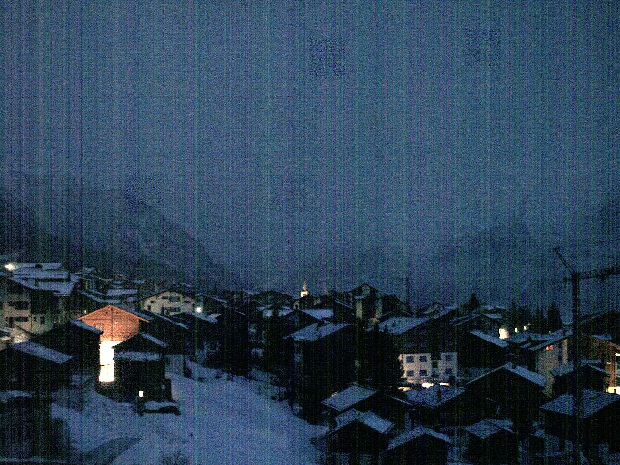 Archiv Foto Webcam Grächen: Ferienwohnungen Soldanella