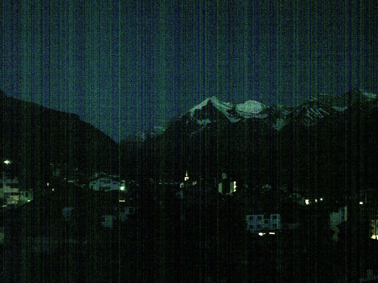 Archiv Foto Webcam Grächen: Ferienwohnungen Soldanella