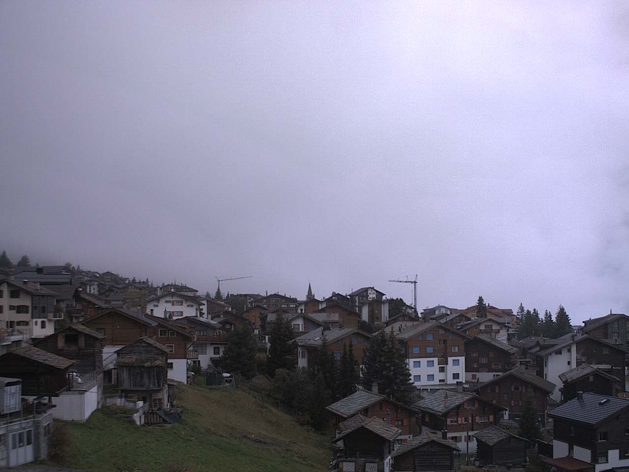 Archived image Webcam Grächen - Chalet Soldanella