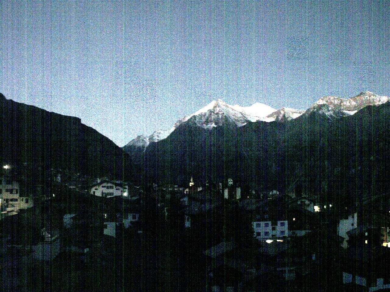 Archiv Foto Webcam Grächen: Ferienwohnungen Soldanella