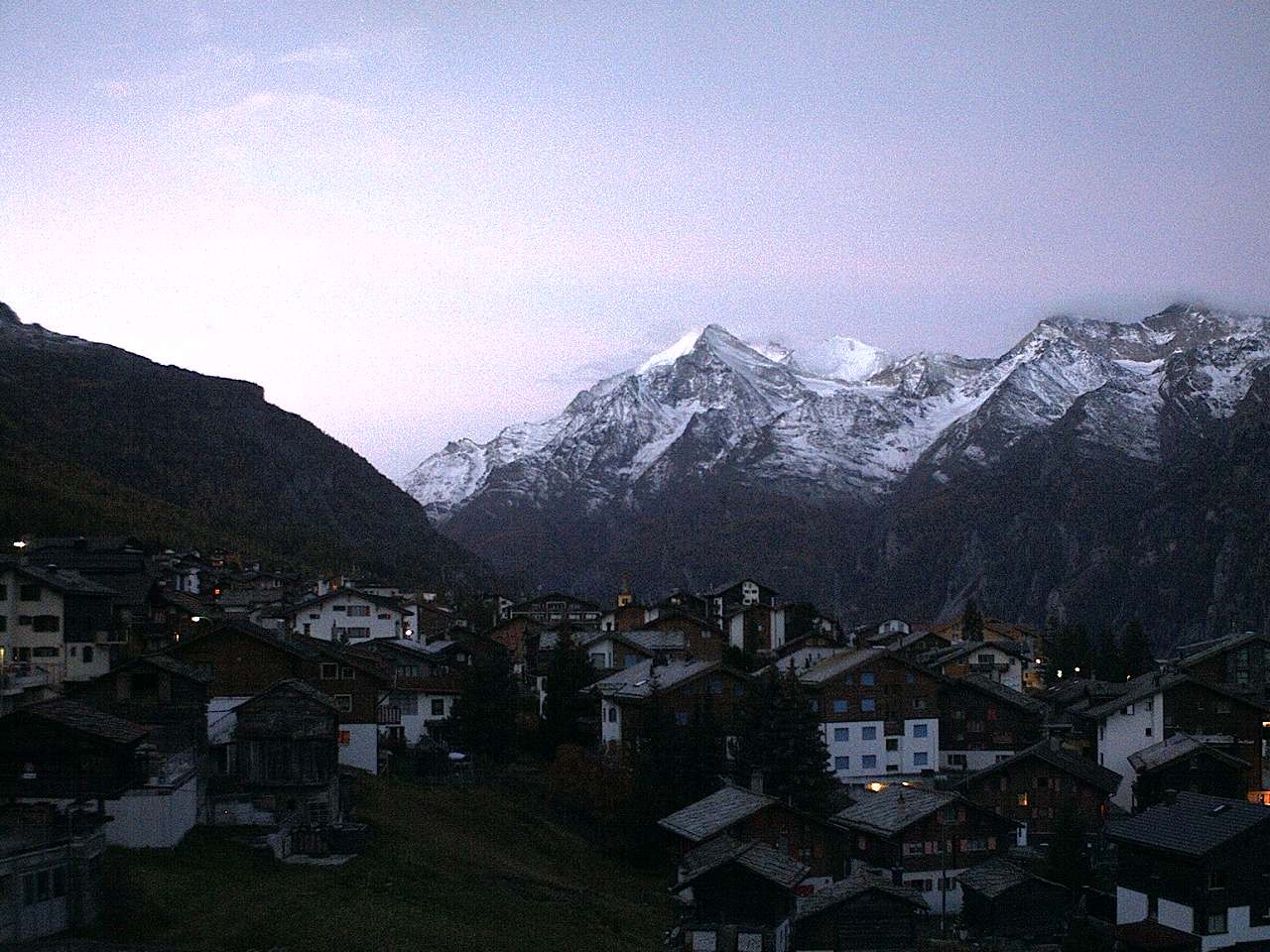Archived image Webcam Grächen - Chalet Soldanella