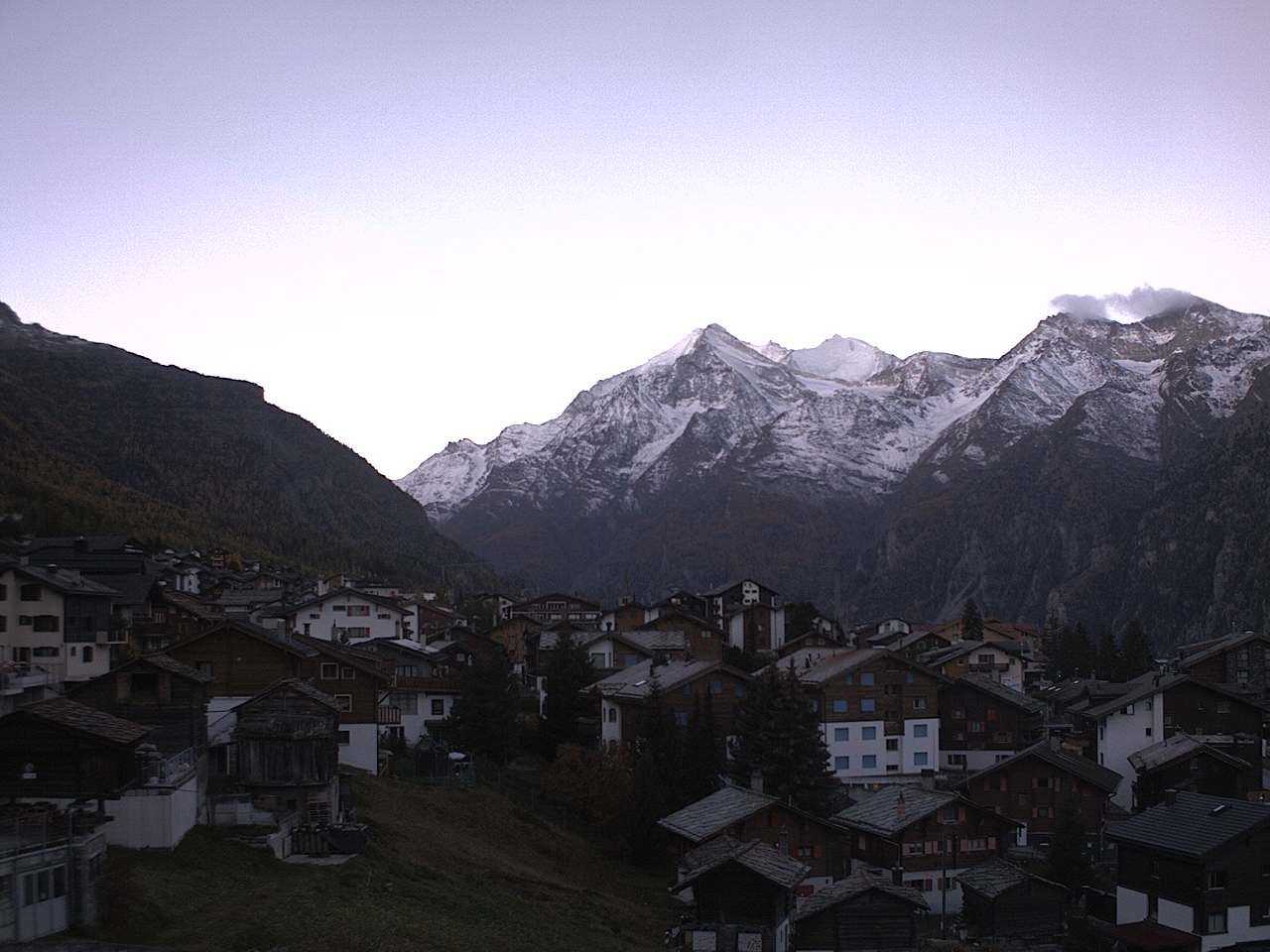 Archived image Webcam Grächen - Chalet Soldanella