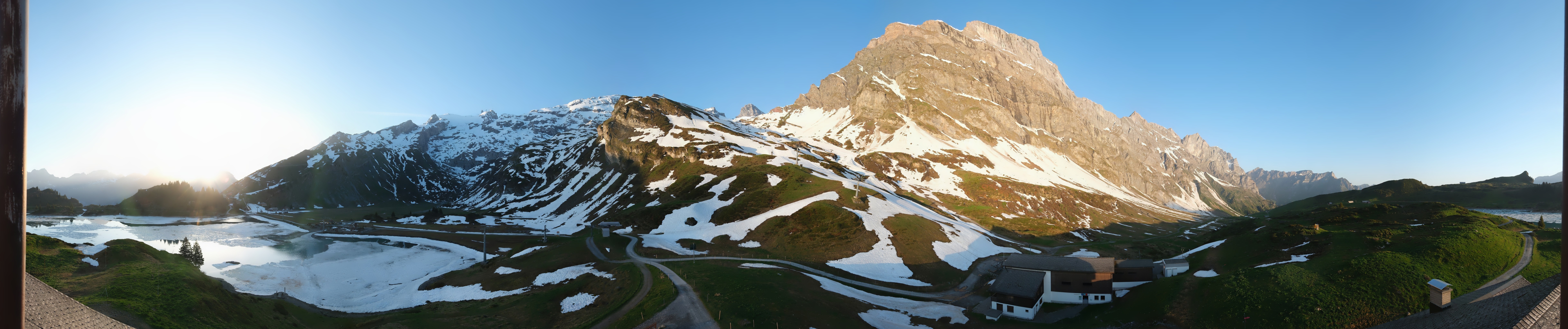 Archiv Foto Webcam Engelberg: Panoramablick auf den Trübsee