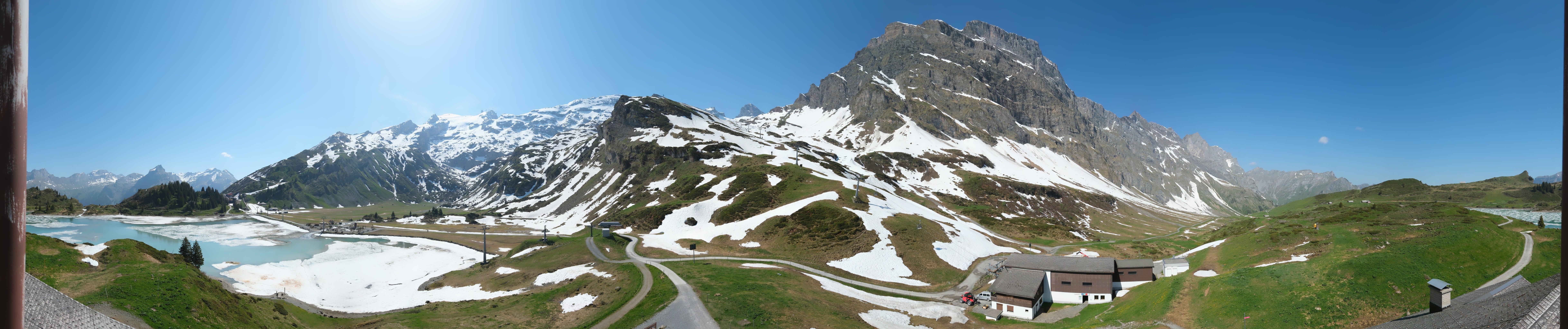 Archiv Foto Webcam Engelberg: Panoramablick auf den Trübsee