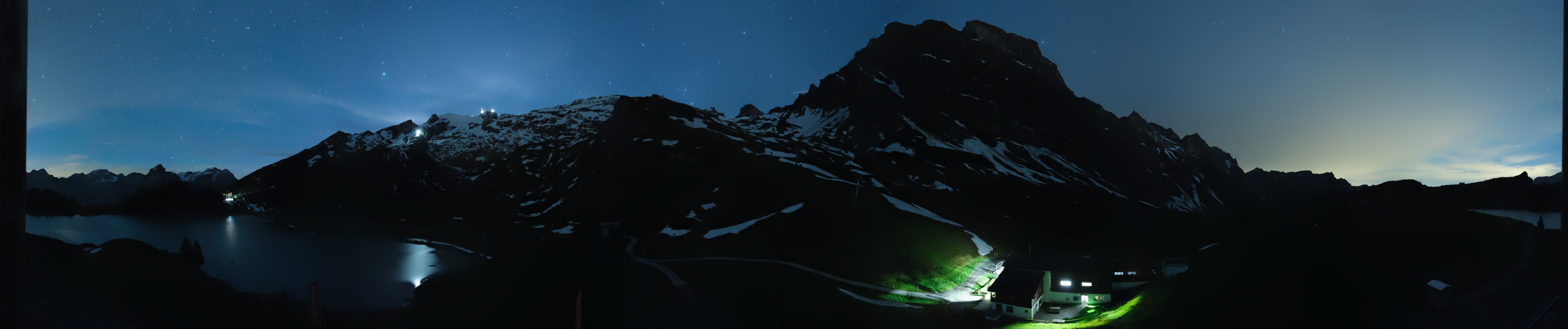 Archiv Foto Webcam Engelberg: Panoramablick auf den Trübsee