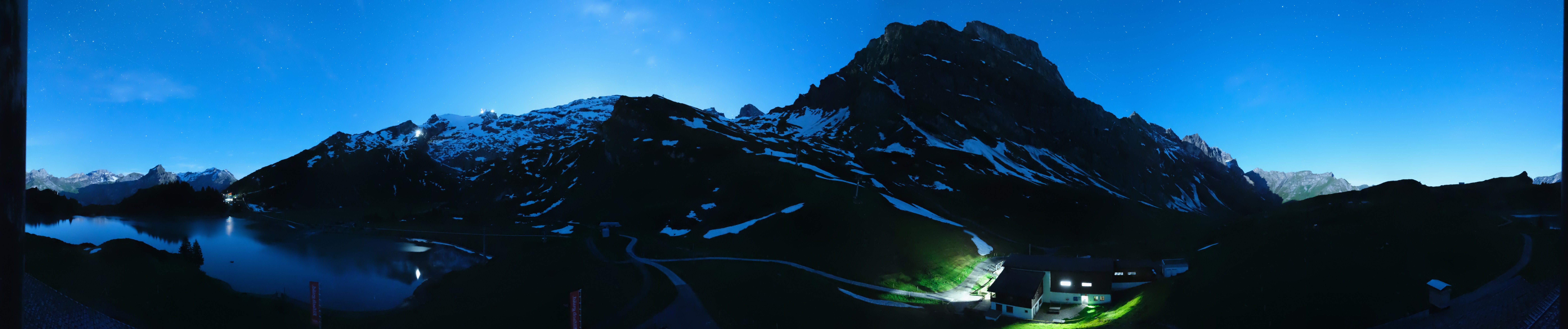 Archiv Foto Webcam Engelberg: Panoramablick auf den Trübsee