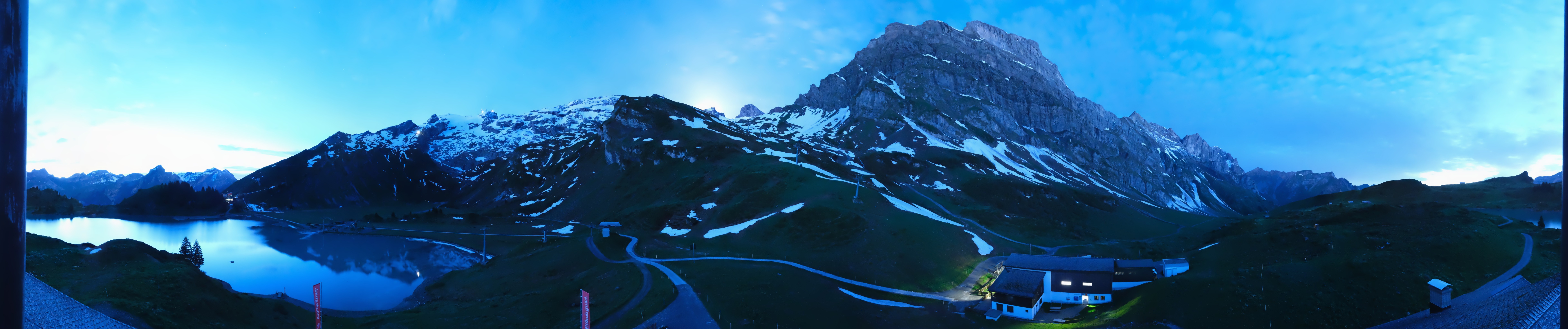 Archiv Foto Webcam Engelberg: Panoramablick auf den Trübsee