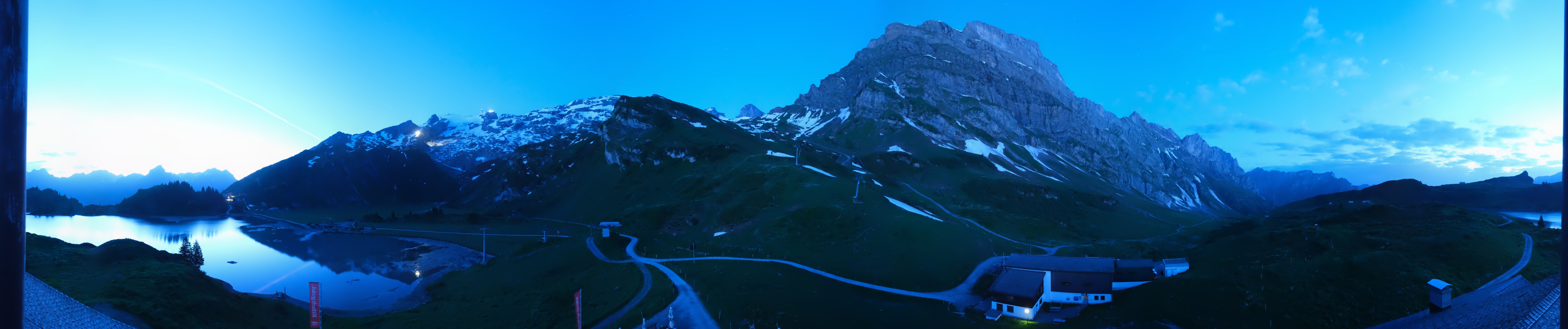 Archiv Foto Webcam Engelberg: Panoramablick auf den Trübsee