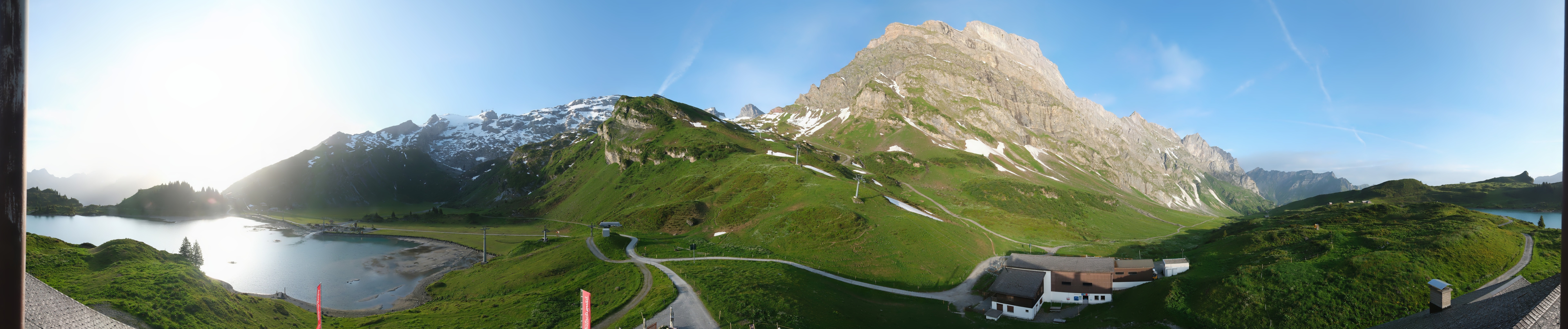 Archiv Foto Webcam Engelberg: Panoramablick auf den Trübsee