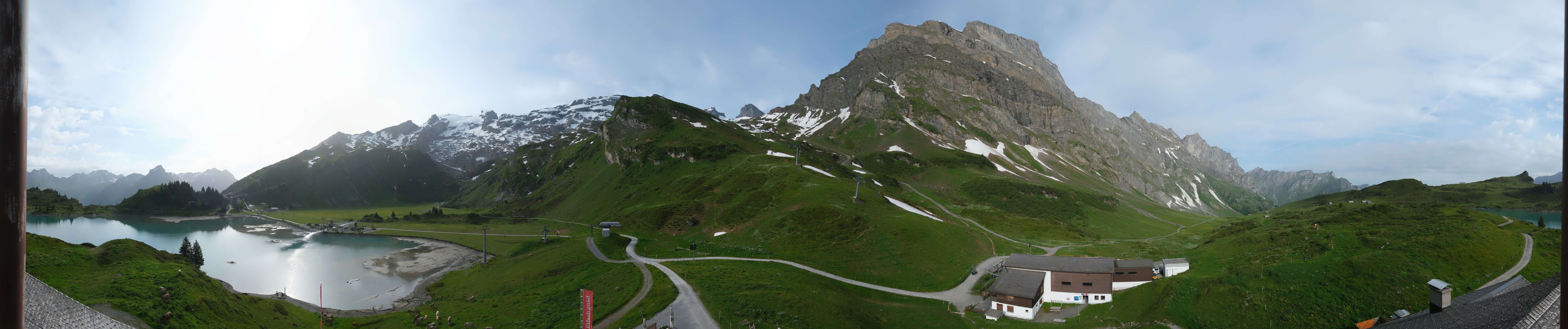 Archiv Foto Webcam Engelberg: Panoramablick auf den Trübsee
