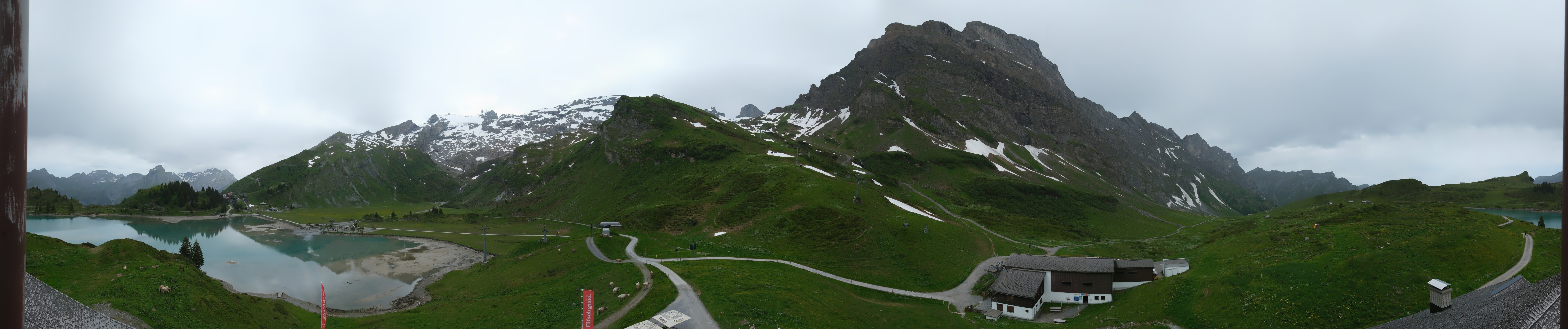 Archiv Foto Webcam Engelberg: Panoramablick auf den Trübsee
