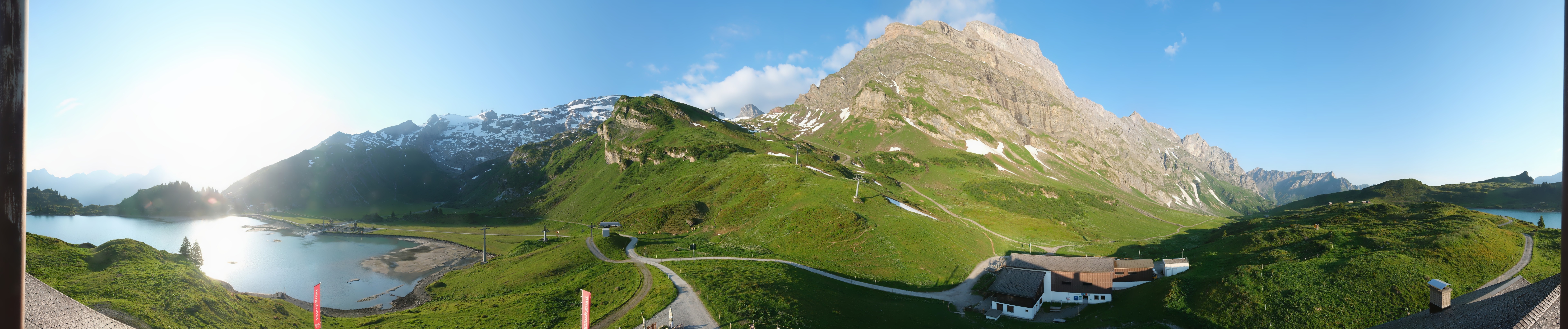 Archiv Foto Webcam Engelberg: Panoramablick auf den Trübsee