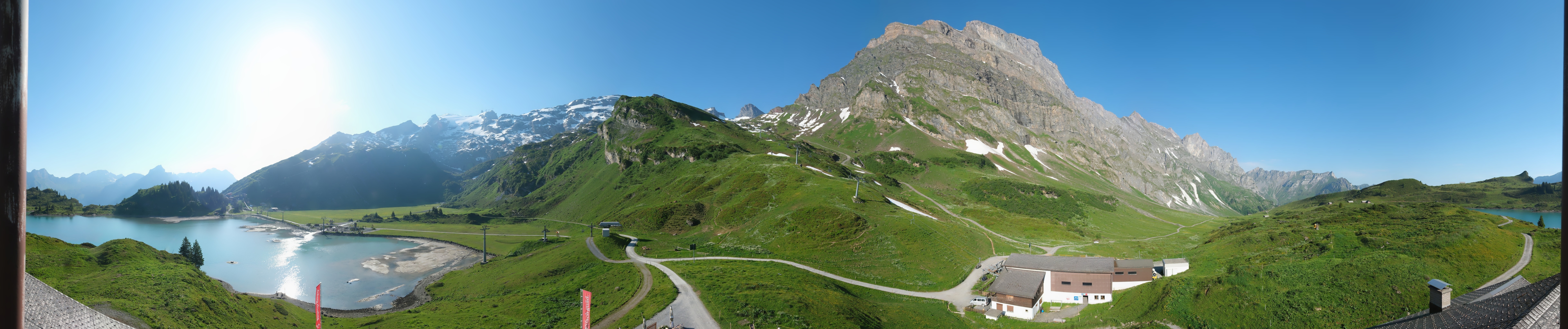 Archiv Foto Webcam Engelberg: Panoramablick auf den Trübsee