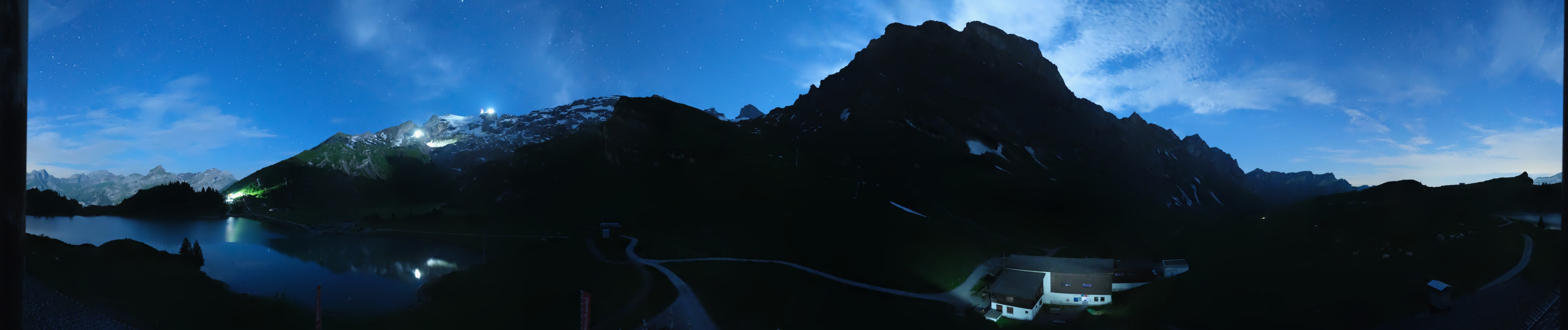 Archiv Foto Webcam Engelberg: Panoramablick auf den Trübsee