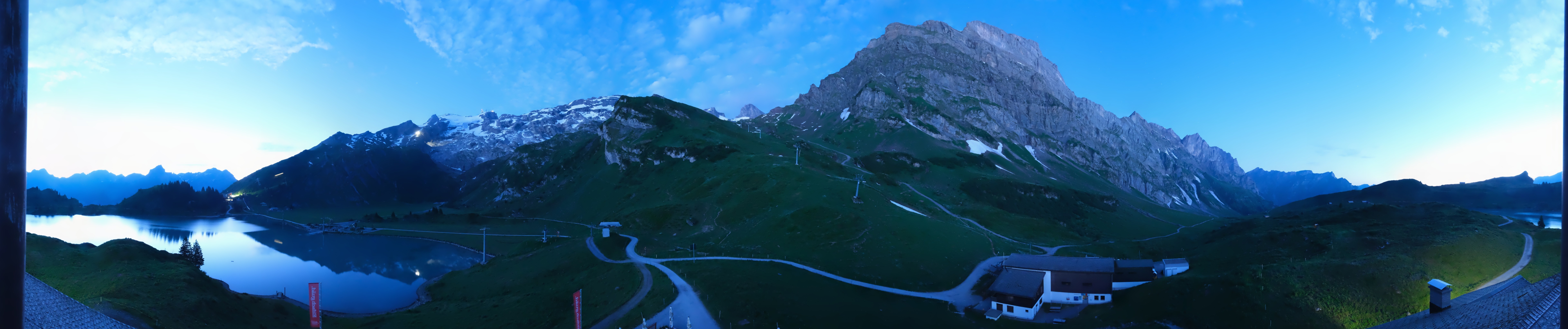 Archiv Foto Webcam Engelberg: Panoramablick auf den Trübsee