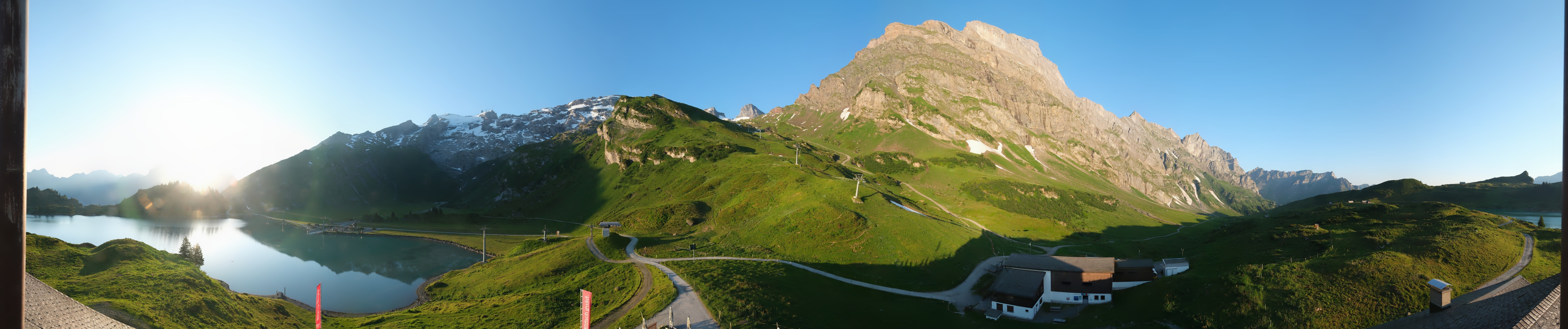 Archiv Foto Webcam Engelberg: Panoramablick auf den Trübsee