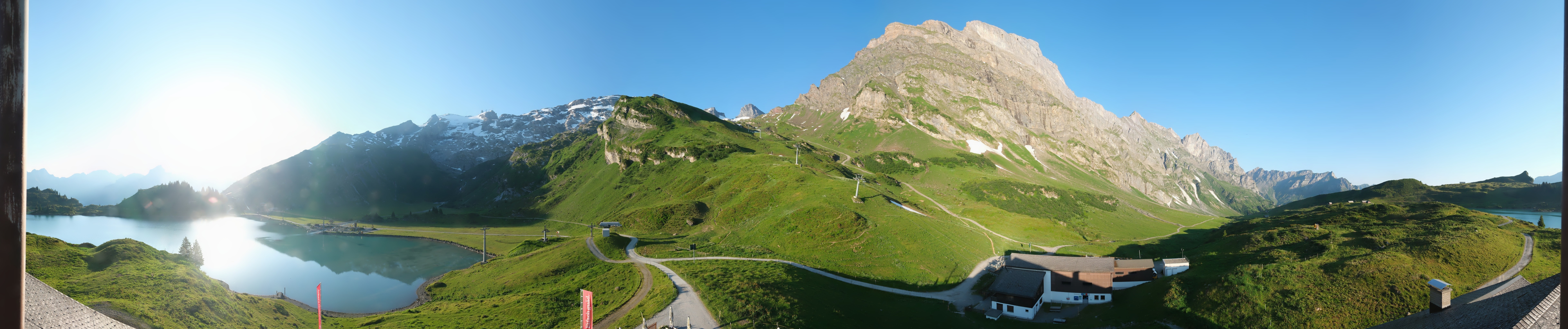 Archiv Foto Webcam Engelberg: Panoramablick auf den Trübsee