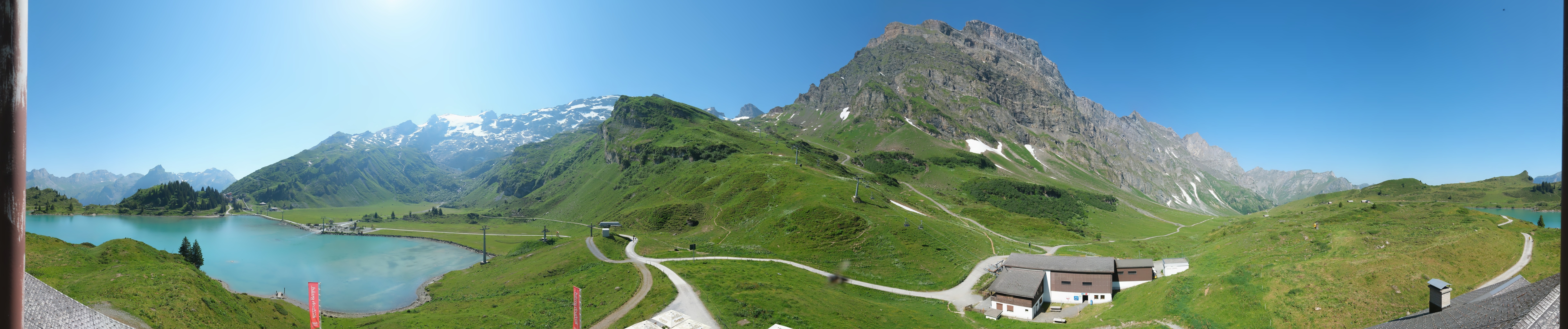 Archiv Foto Webcam Engelberg: Panoramablick auf den Trübsee