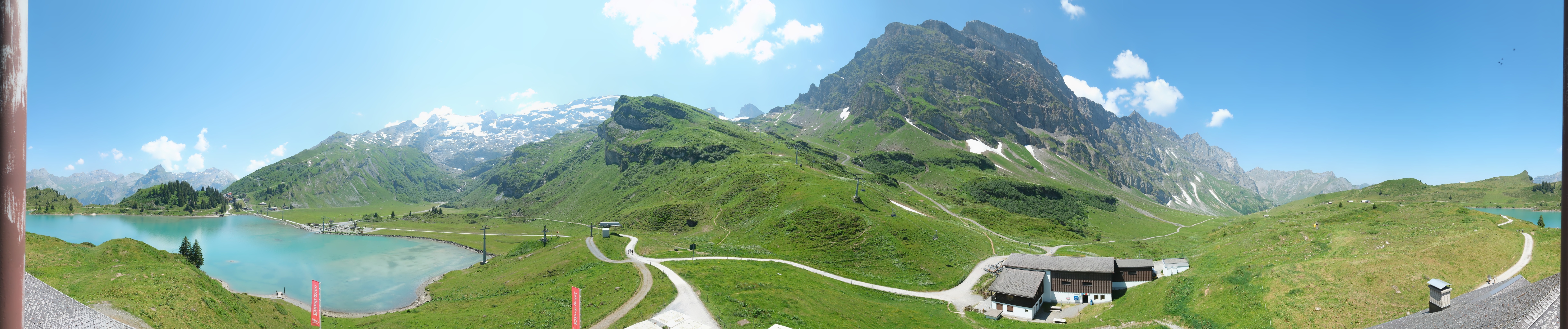 Archiv Foto Webcam Engelberg: Panoramablick auf den Trübsee