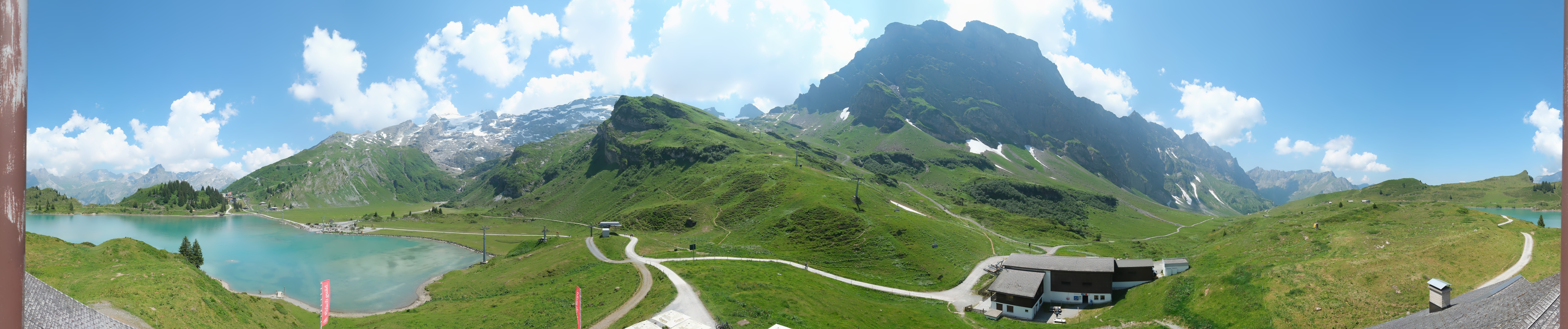 Archiv Foto Webcam Engelberg: Panoramablick auf den Trübsee
