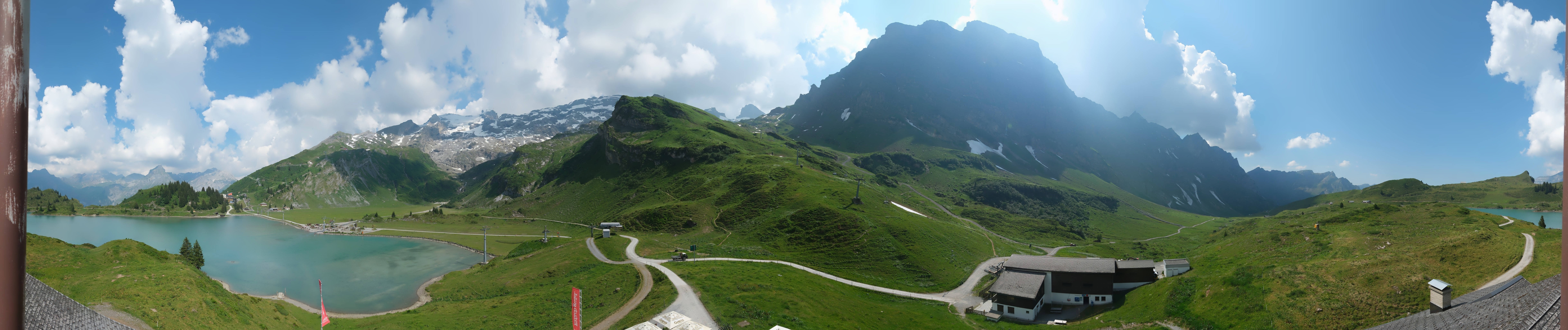Archiv Foto Webcam Engelberg: Panoramablick auf den Trübsee