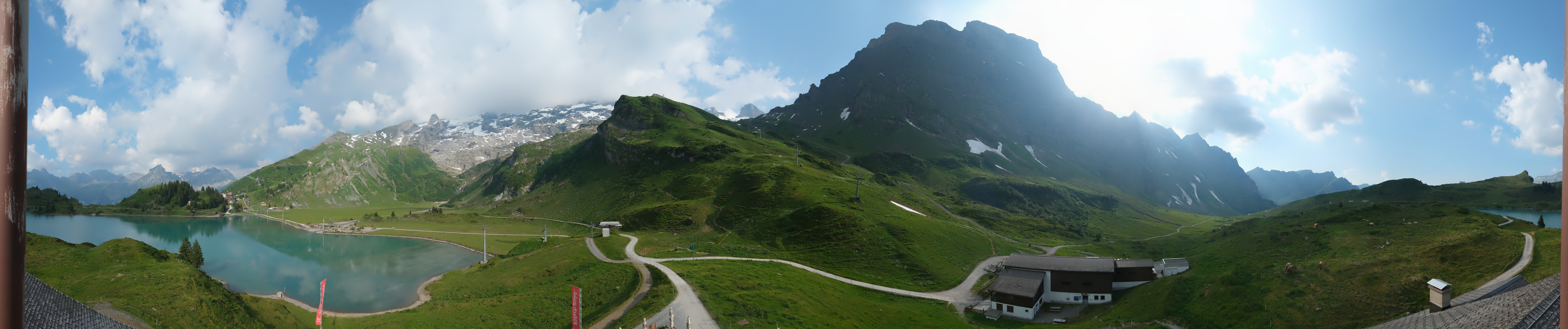 Archiv Foto Webcam Engelberg: Panoramablick auf den Trübsee