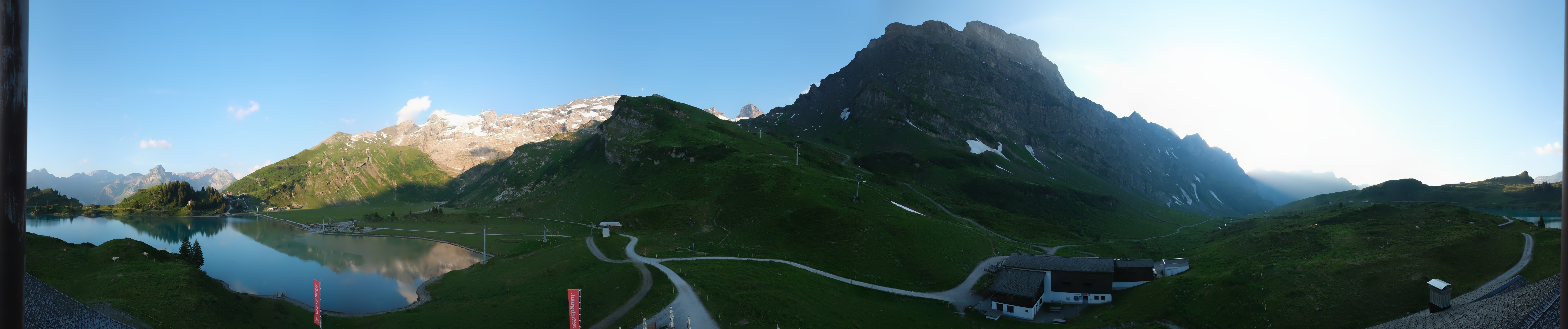 Archiv Foto Webcam Engelberg: Panoramablick auf den Trübsee