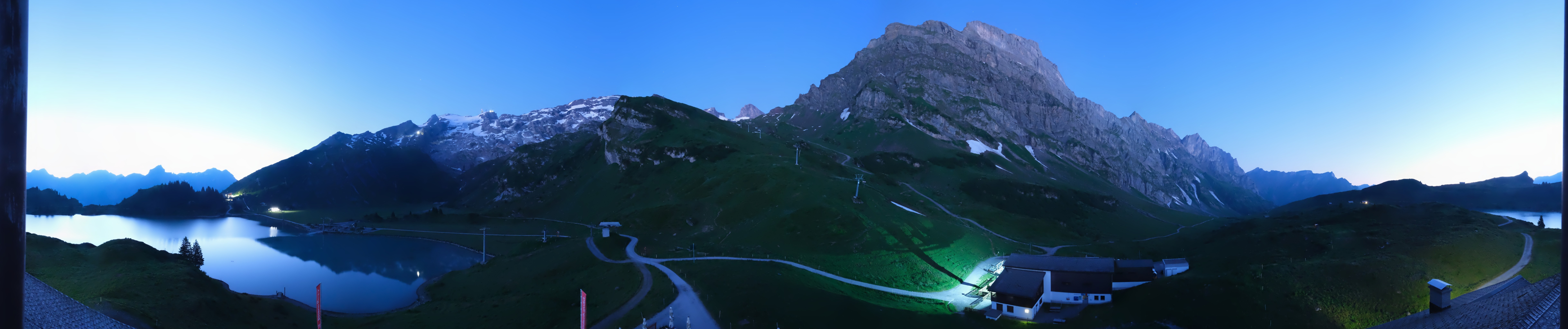 Archiv Foto Webcam Engelberg: Panoramablick auf den Trübsee