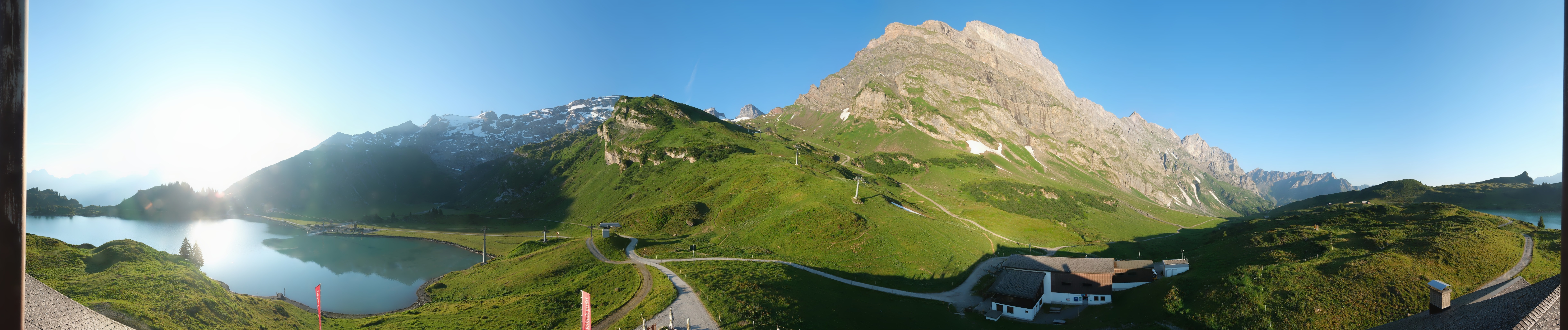 Archiv Foto Webcam Engelberg: Panoramablick auf den Trübsee