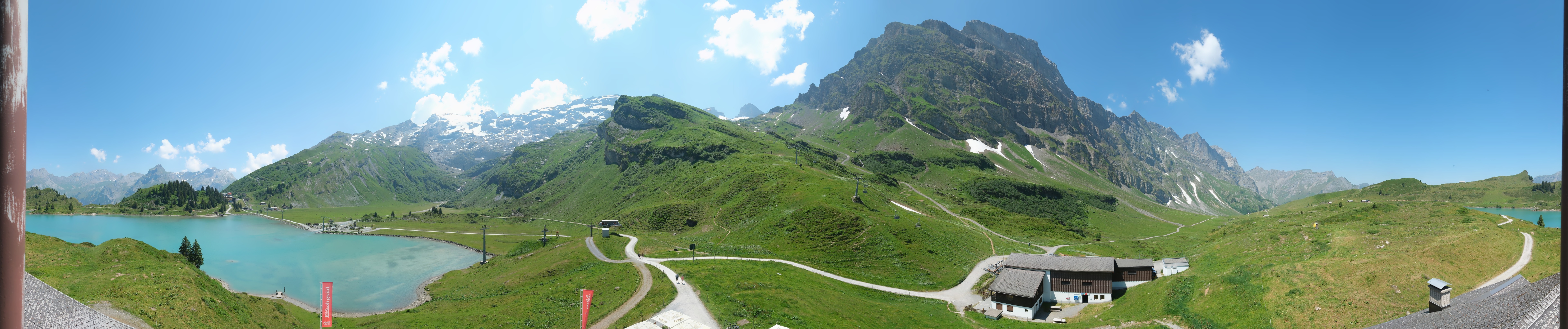 Archiv Foto Webcam Engelberg: Panoramablick auf den Trübsee