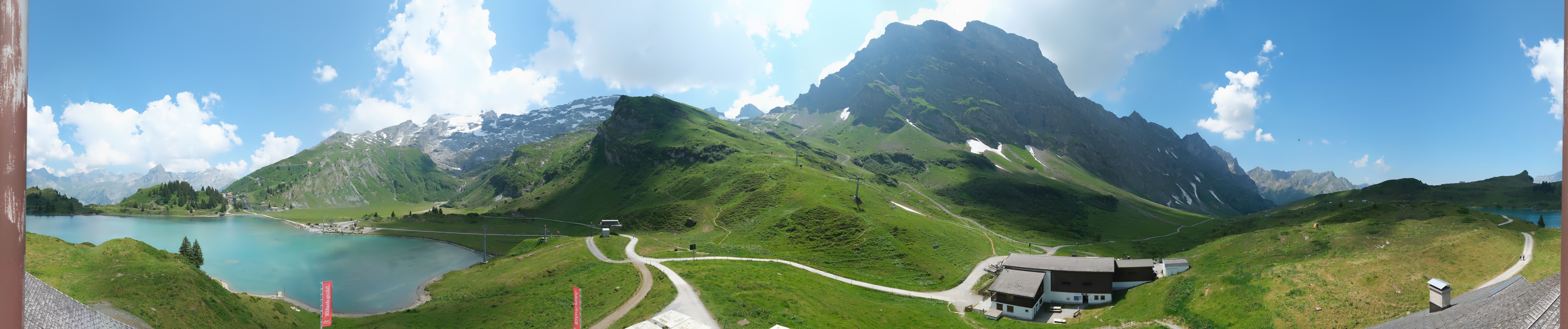 Archiv Foto Webcam Engelberg: Panoramablick auf den Trübsee